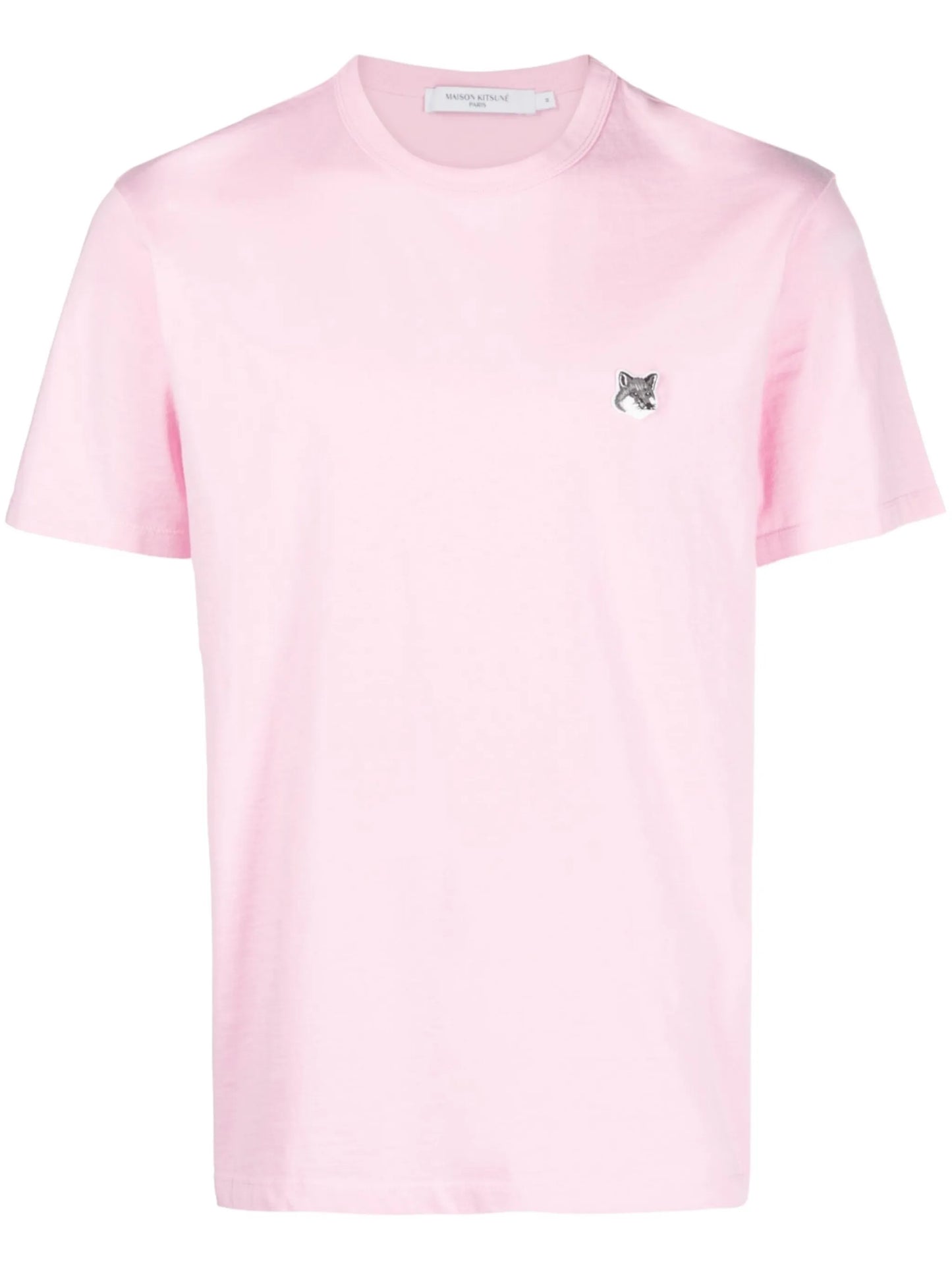 Fox-patch cotton T-shirt