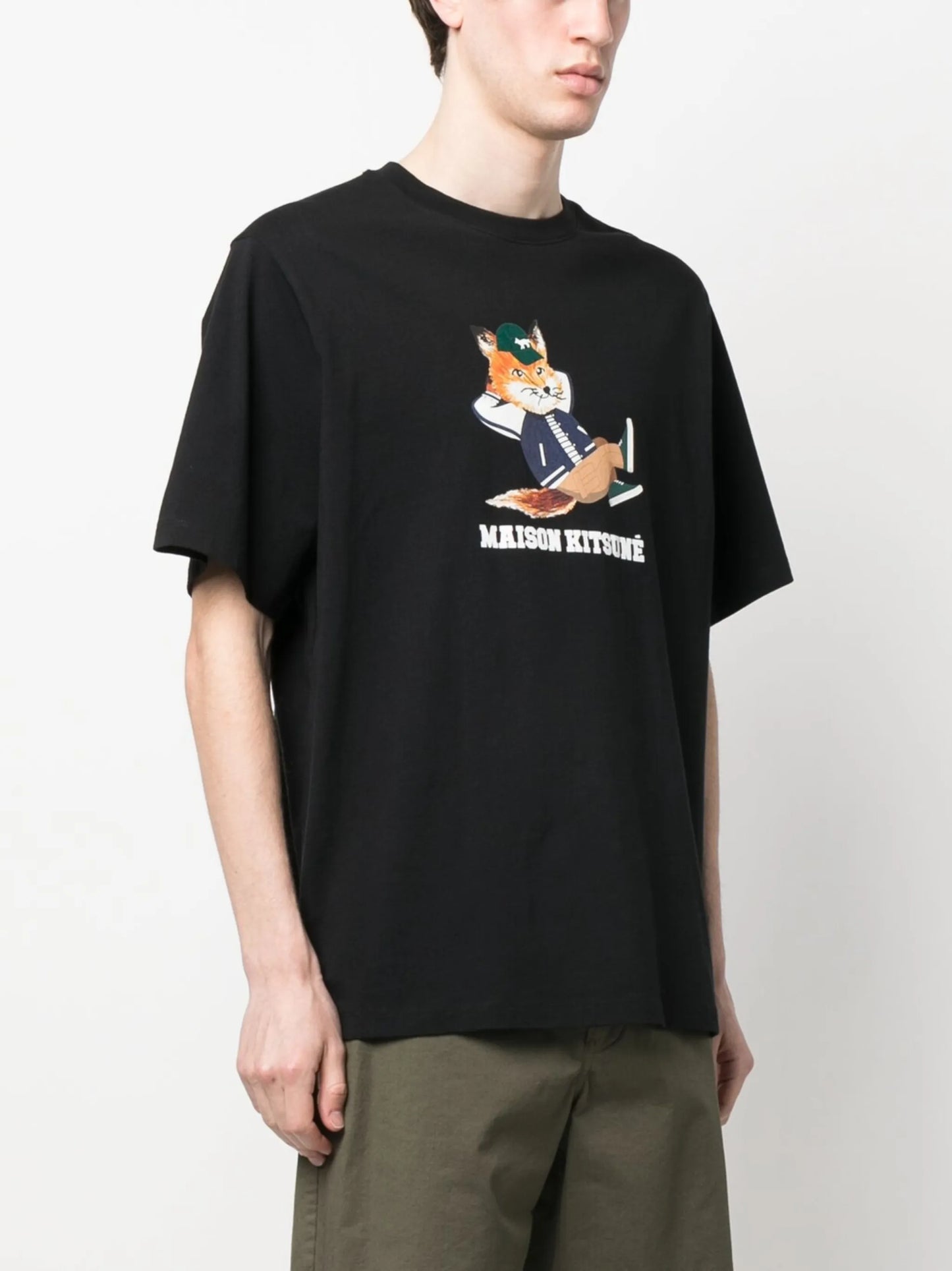 graphic-print cotton T-shirt