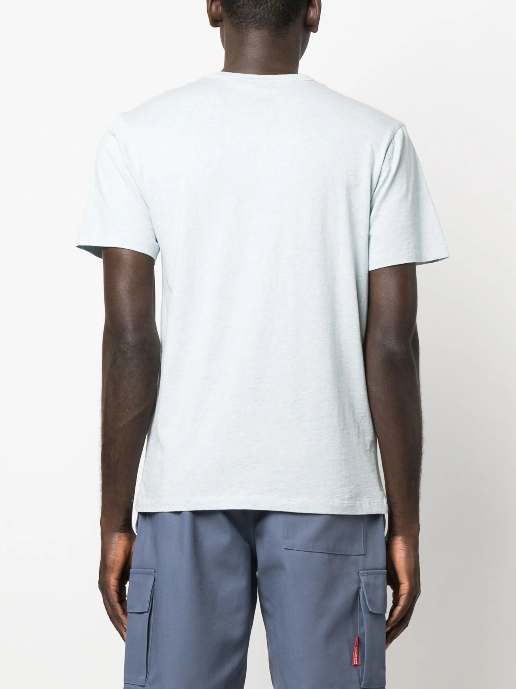 fox-patch cotton T-shirt