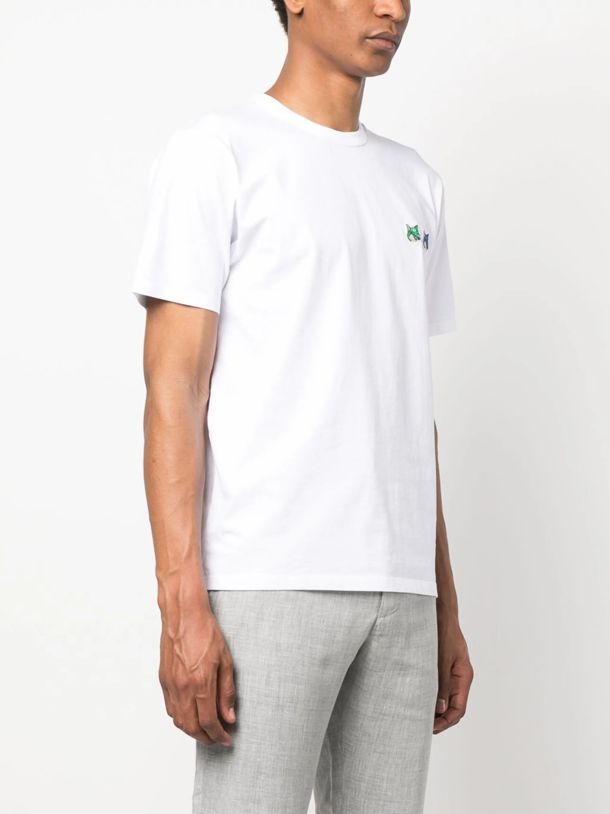 chest logo-patch detail T-shirt