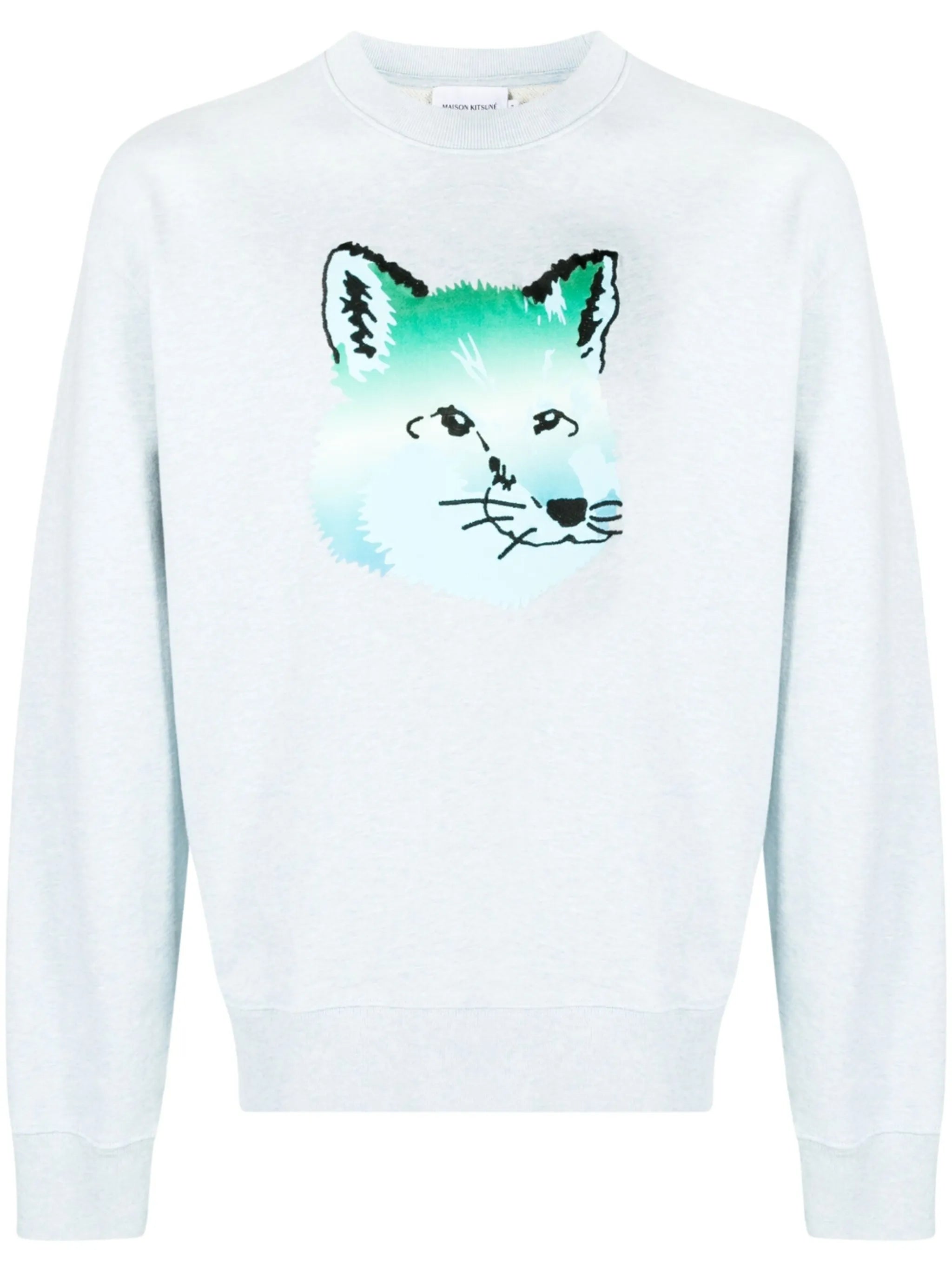 Vibrant Fox Head sweatshirt