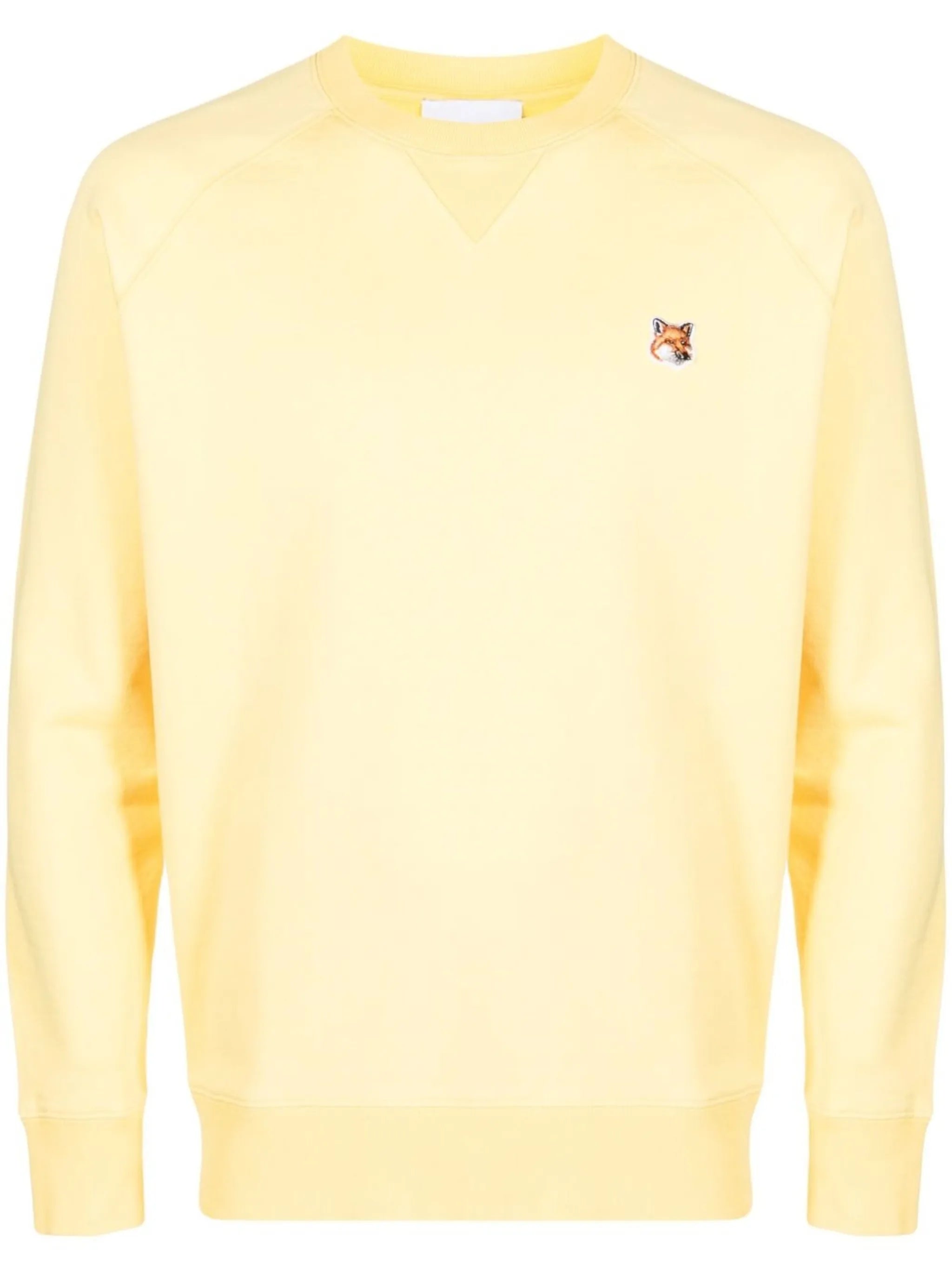 Fox head patch sweatshirt
