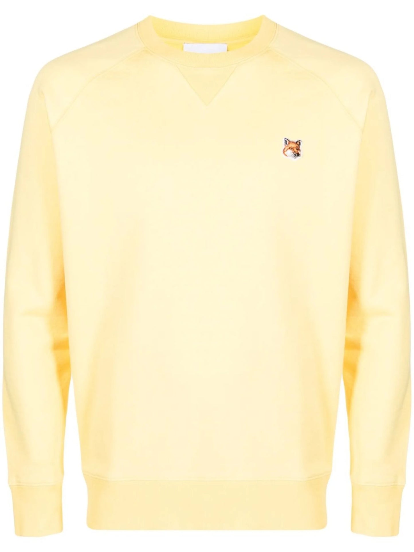 Fox head patch sweatshirt