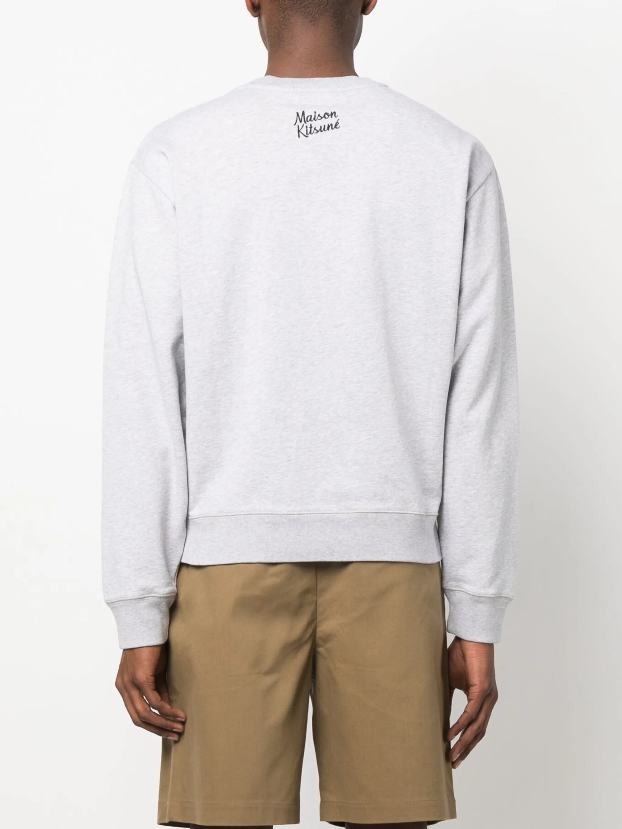 Dressed Fox printed cotton sweatshirt