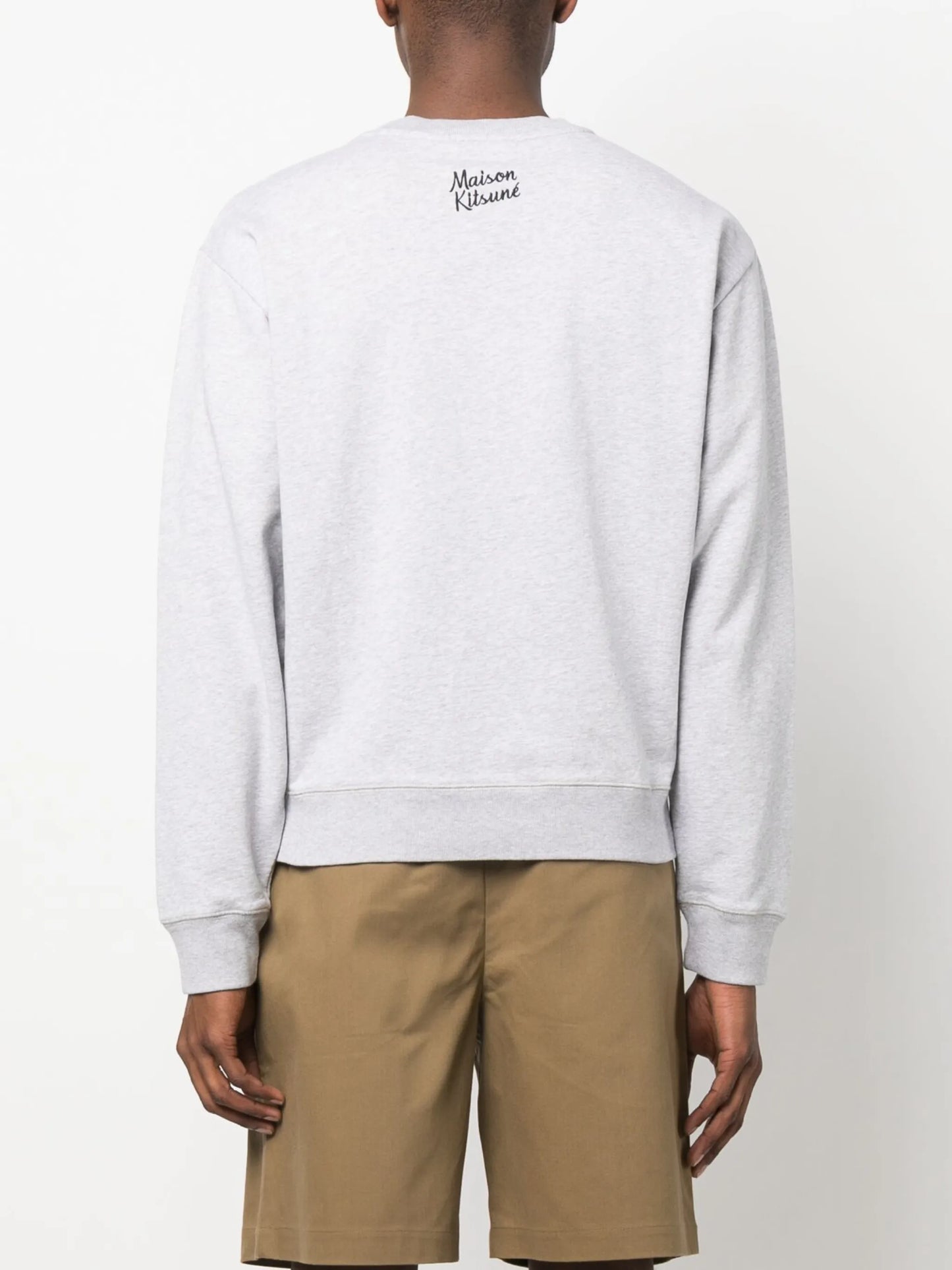 Dressed Fox printed cotton sweatshirt