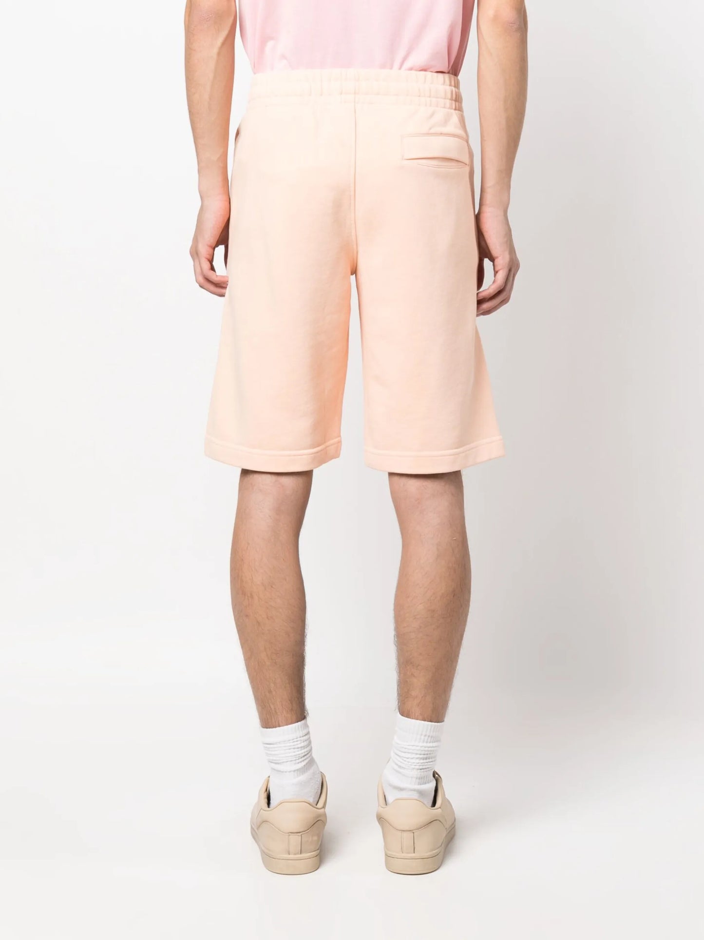 Fox-patch cotton shorts