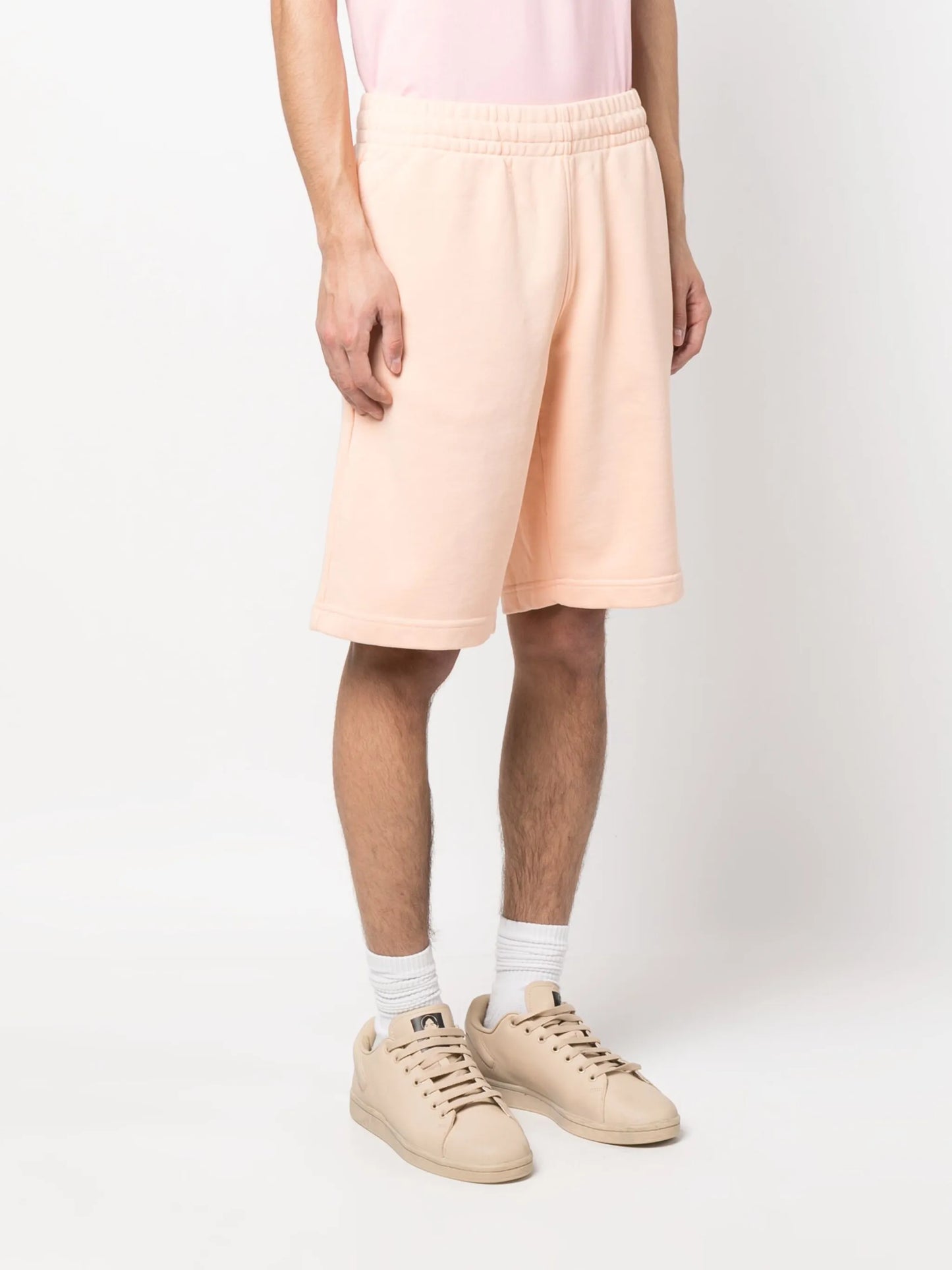 Fox-patch cotton shorts