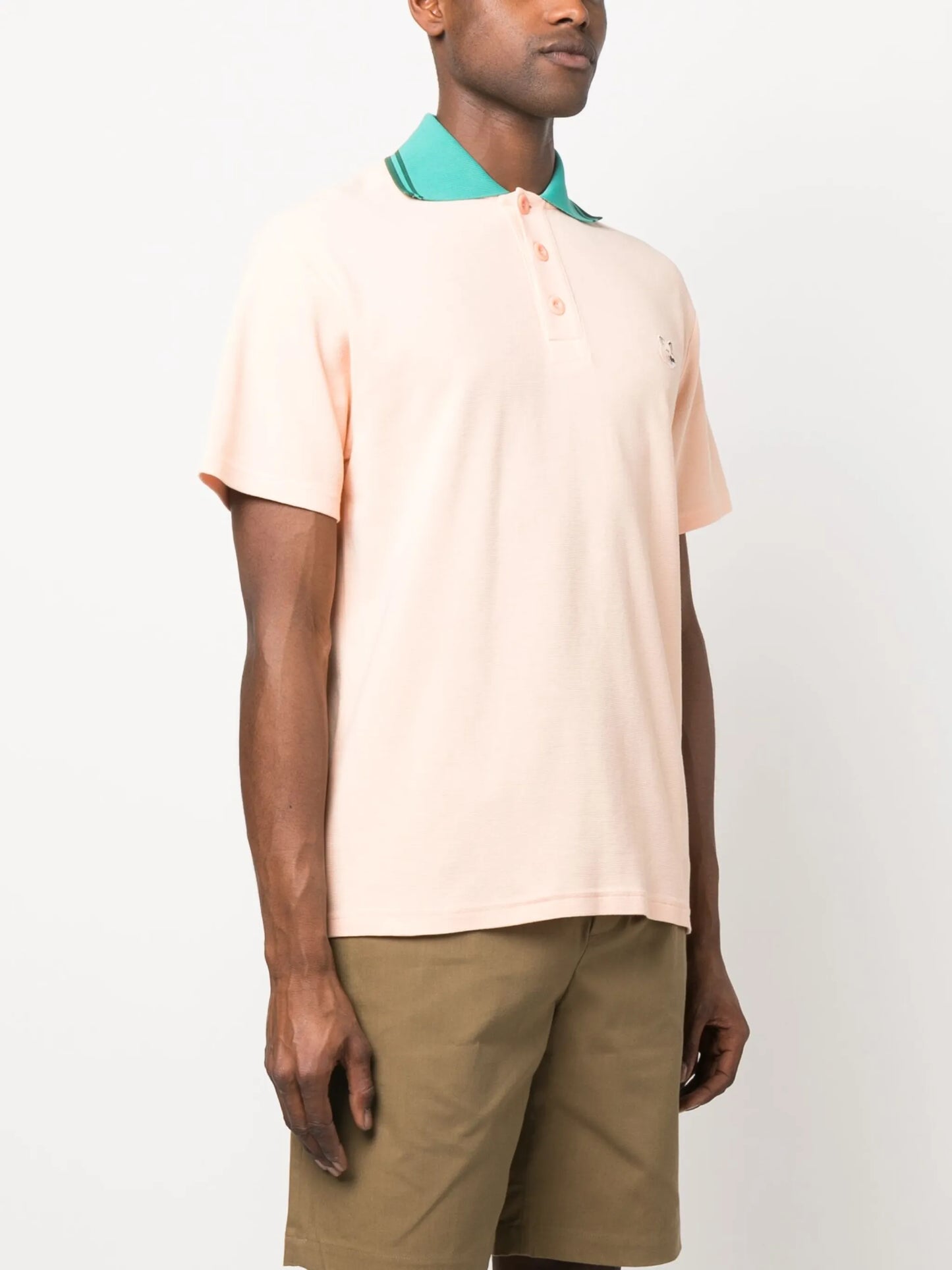 logo-appliqué piqué polo shirt