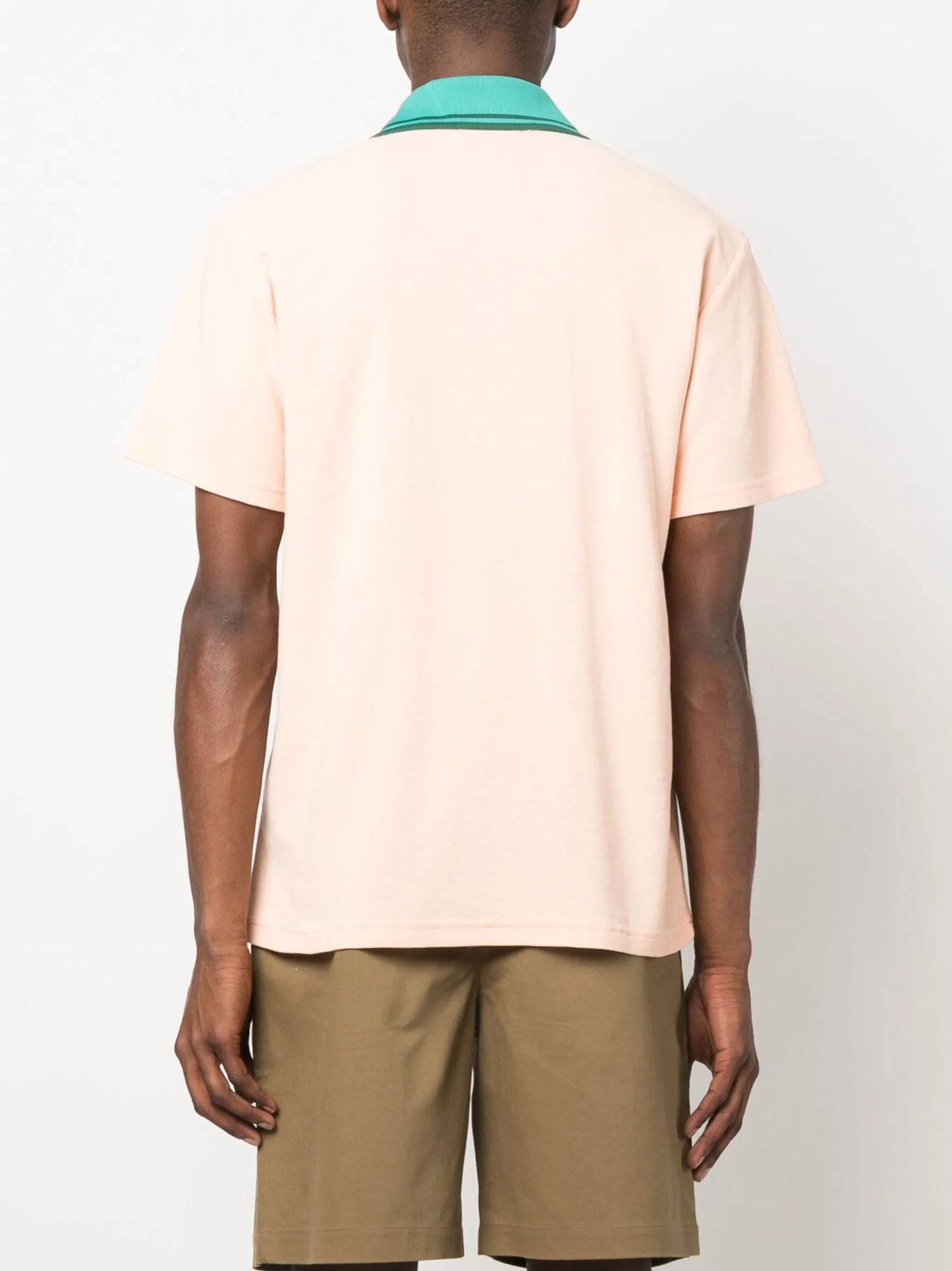 logo-appliqué piqué polo shirt
