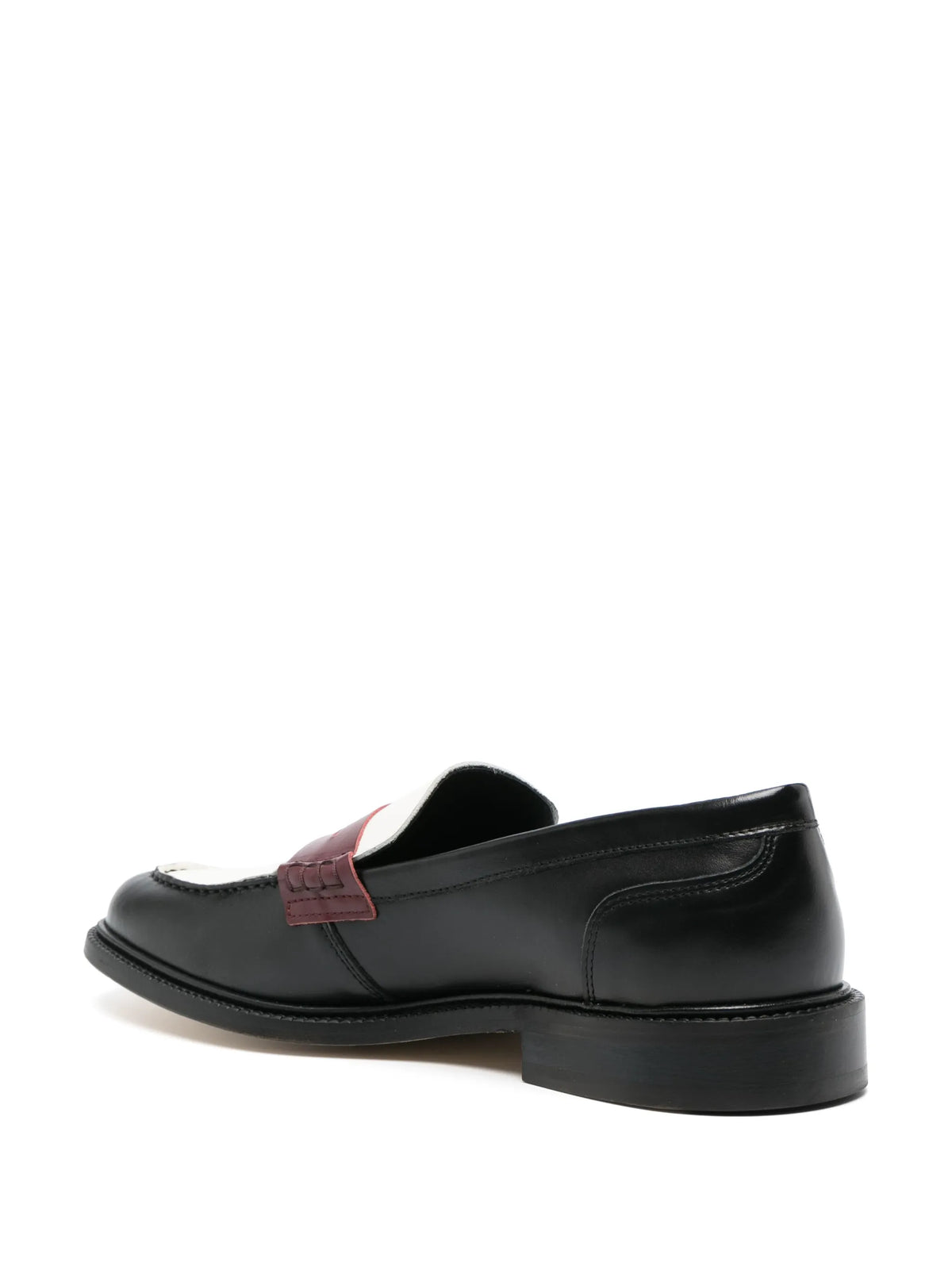 Townee Tricolour Penny leather loafers