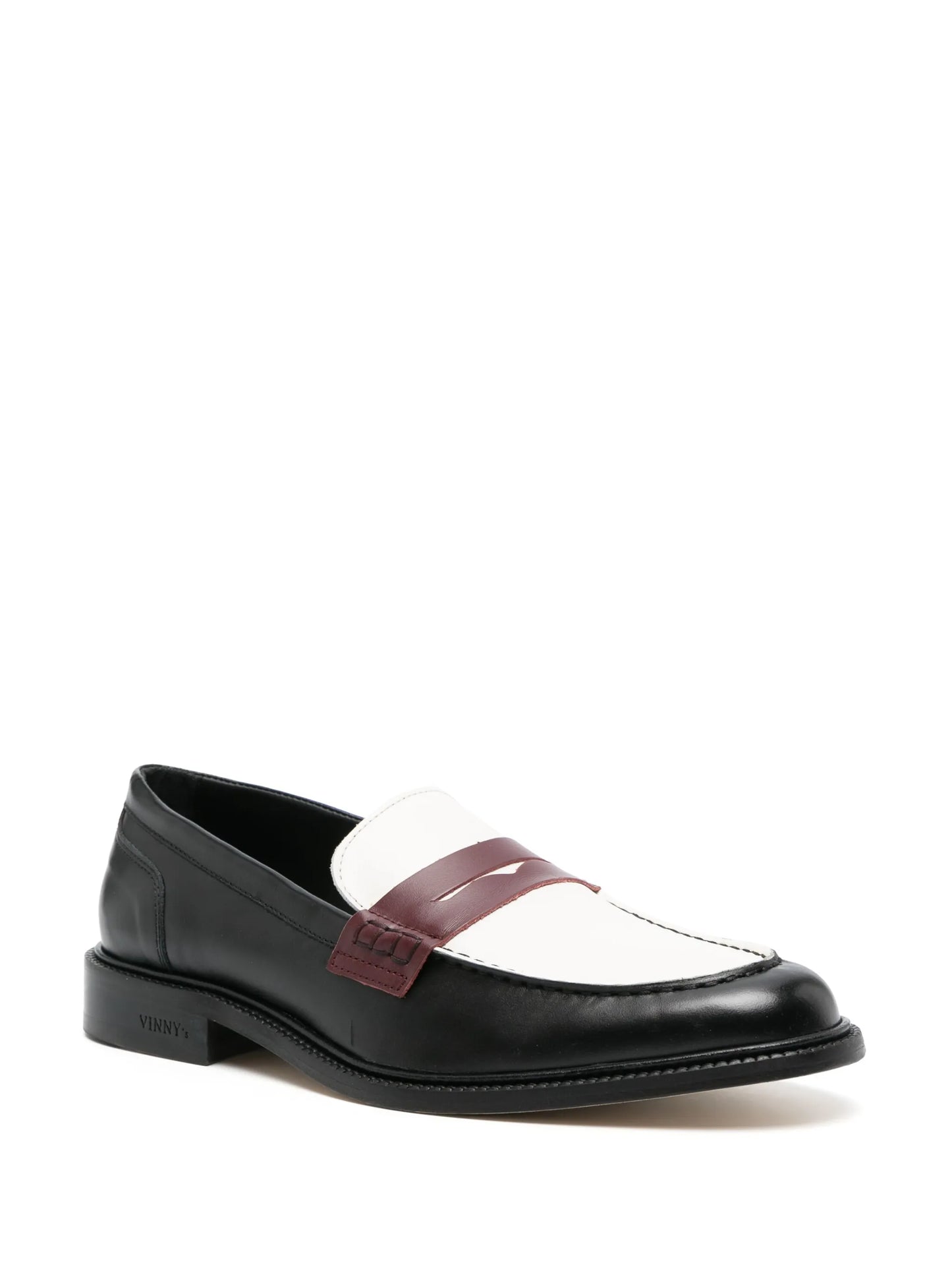 Townee Tricolour Penny leather loafers