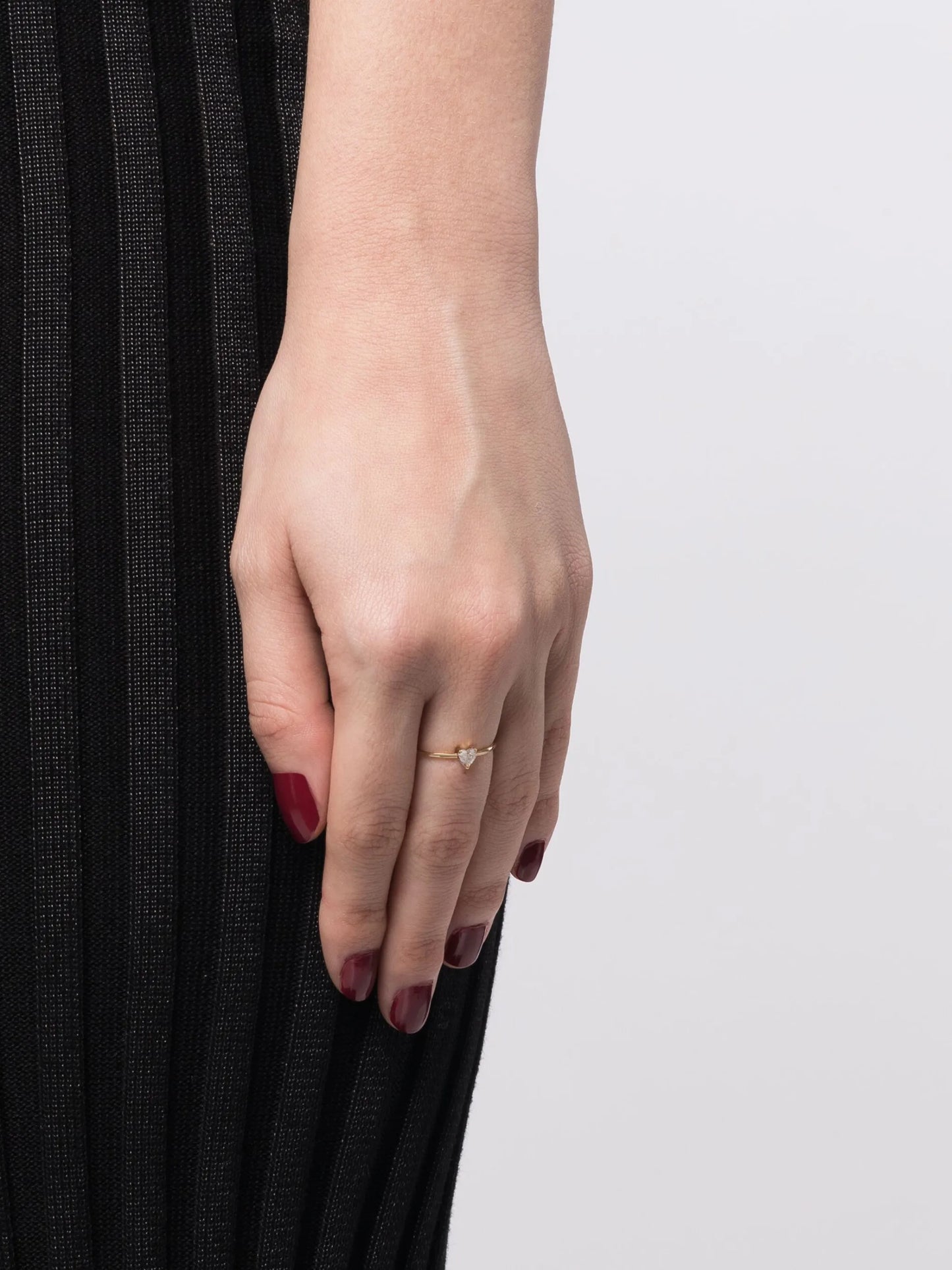 14kt yellow gold Love Grown Heart diamond ring