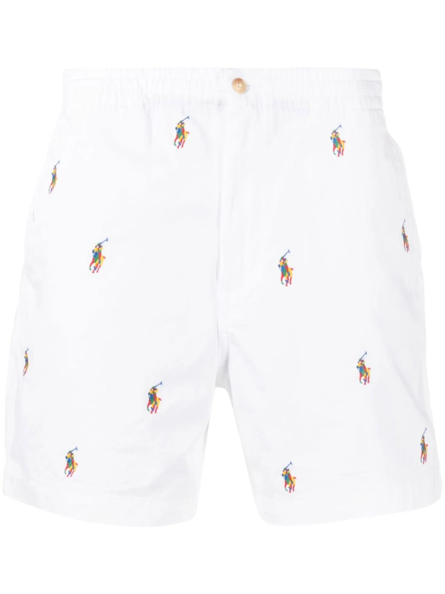 above-knee cotton shorts