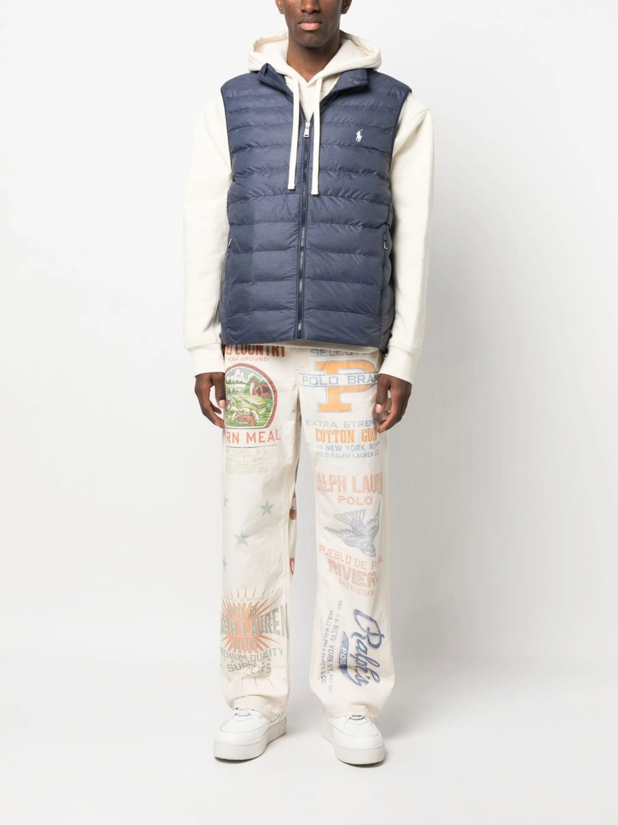 Polo Pony padded gilet