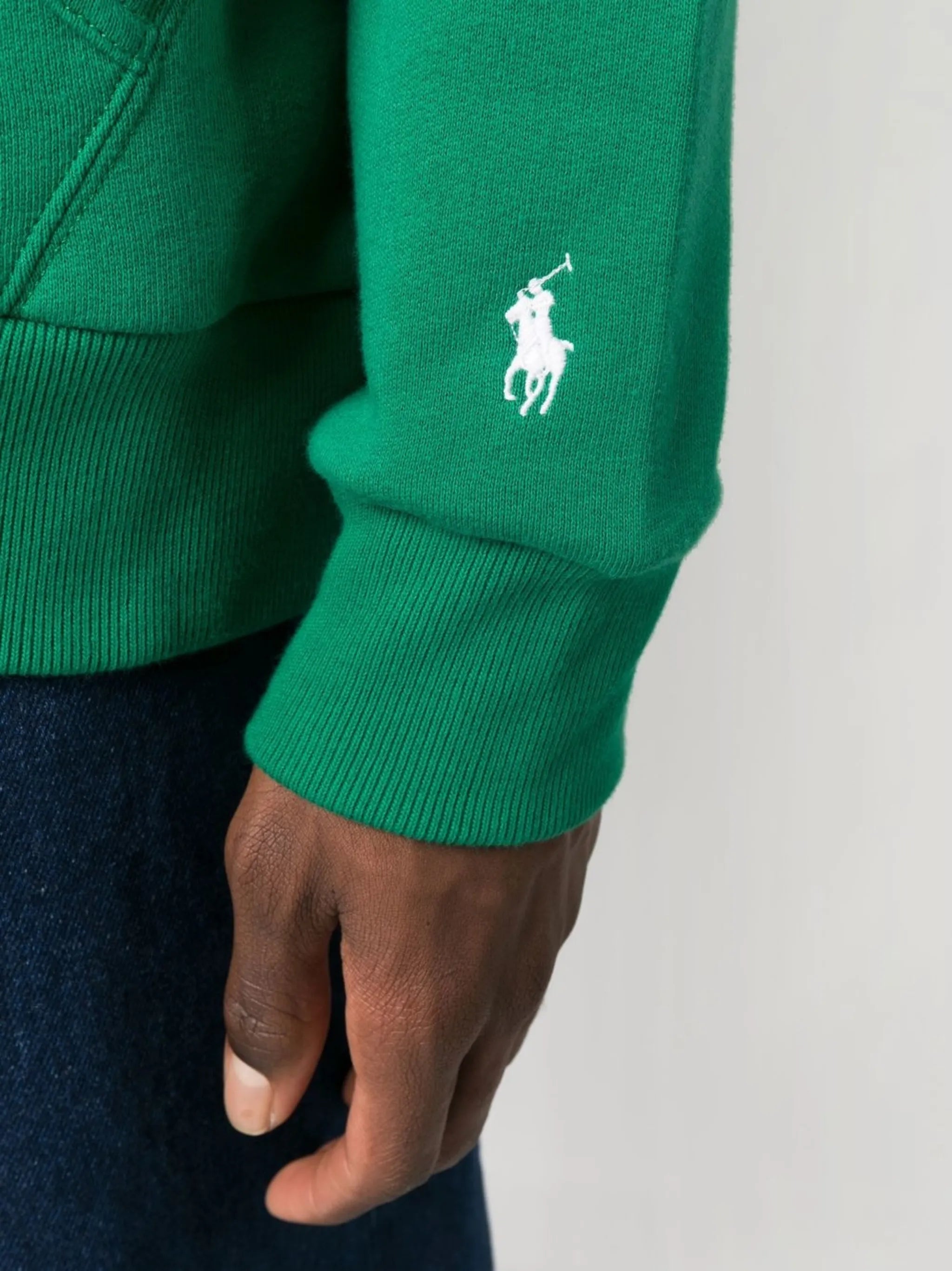 colour-block cotton polo shirt