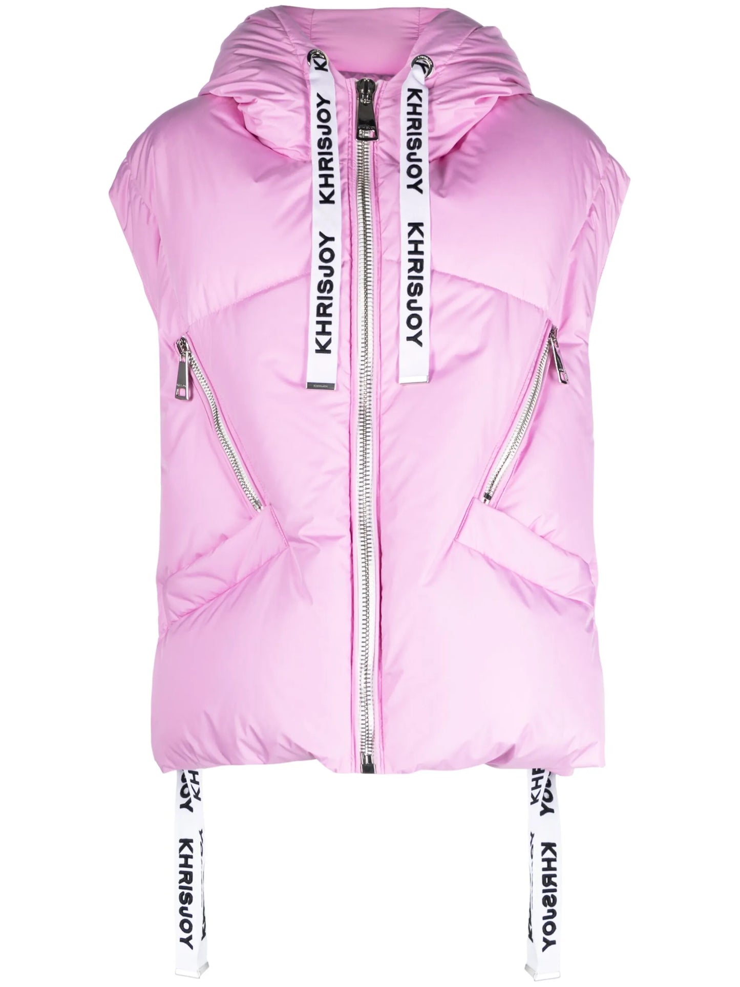 Puff Iconic hooded quilted gilet