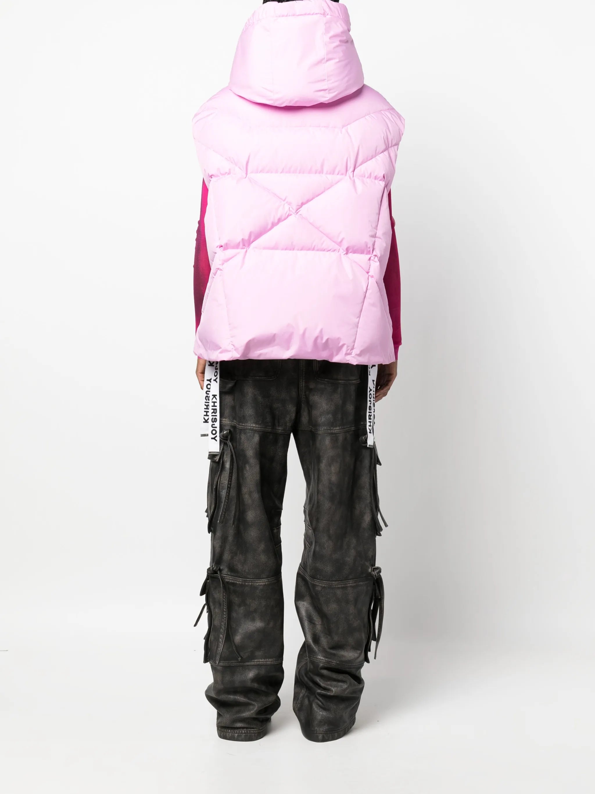 Puff Iconic hooded quilted gilet