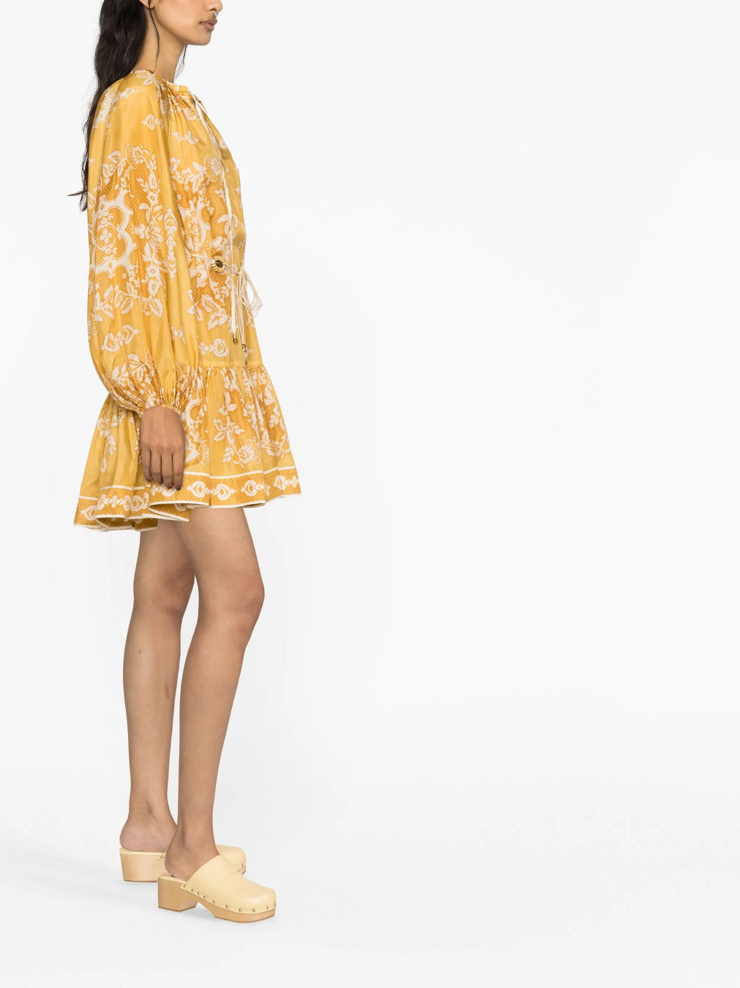 Raie floral-print minidress