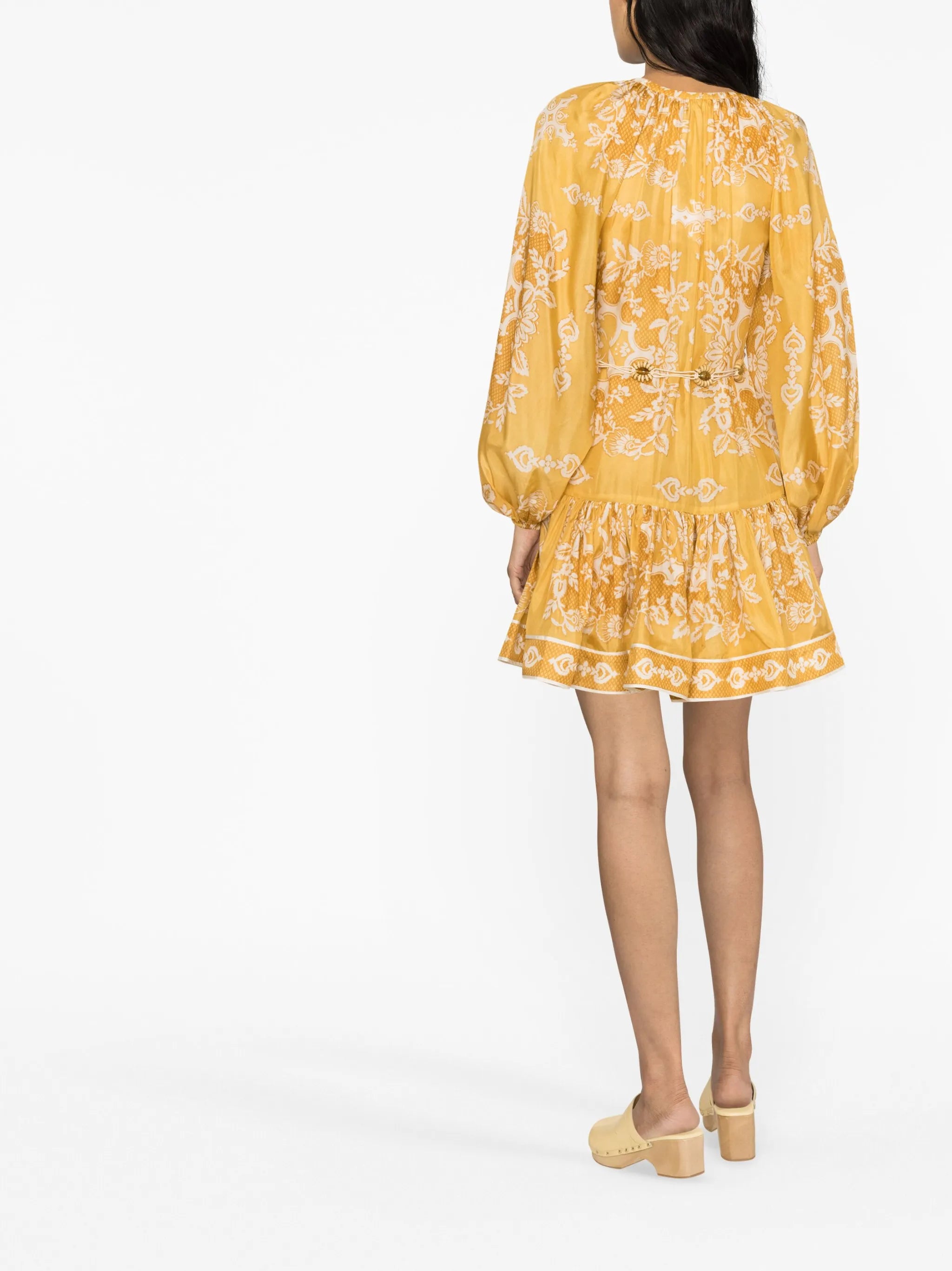 Raie floral-print minidress