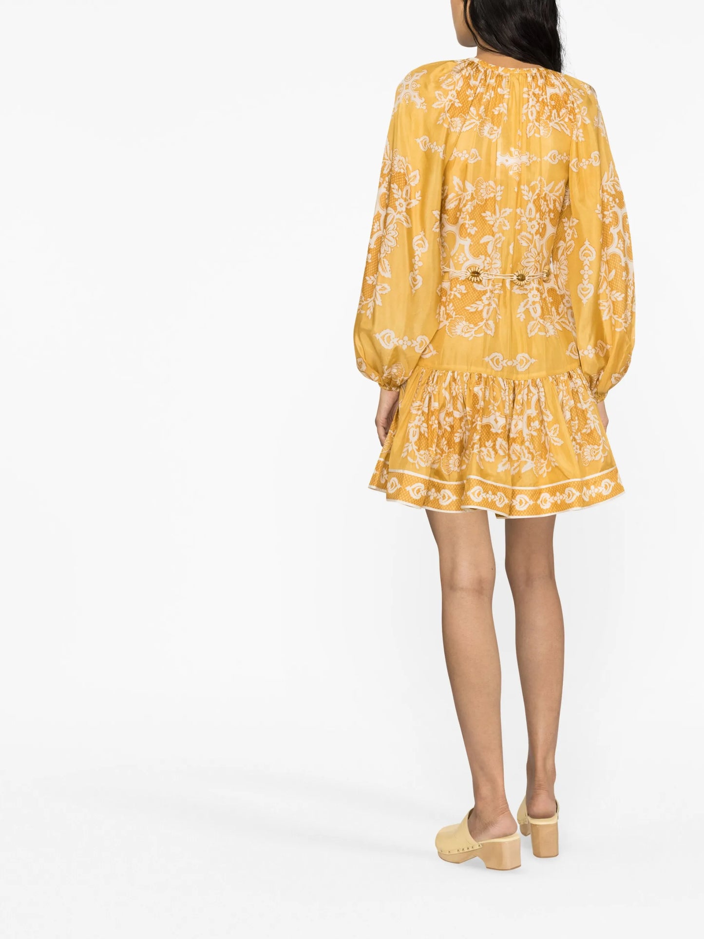 Raie floral-print minidress