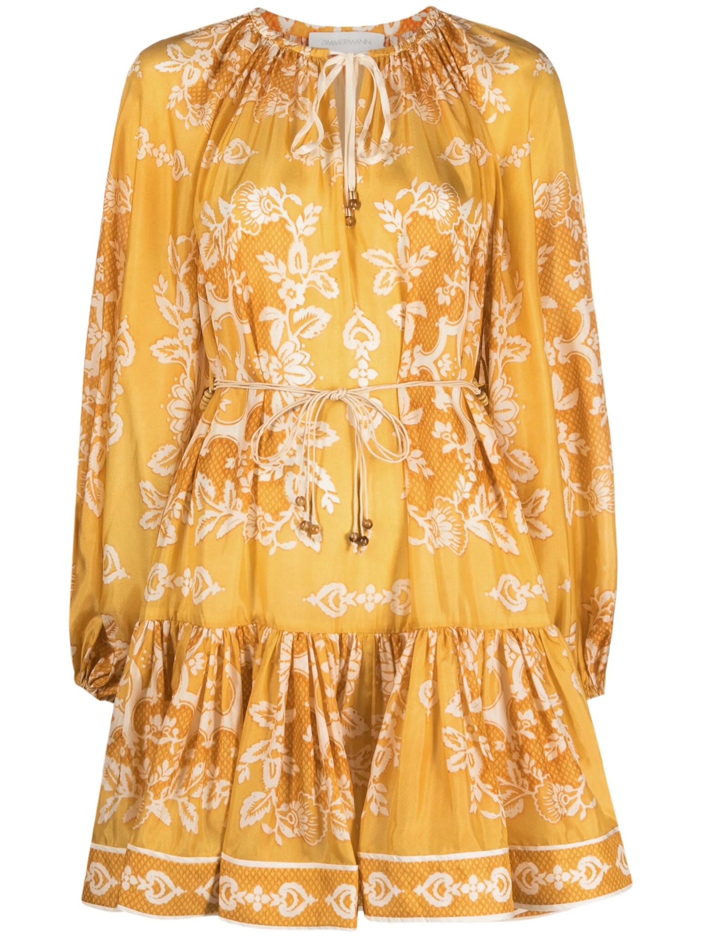 Raie floral-print minidress