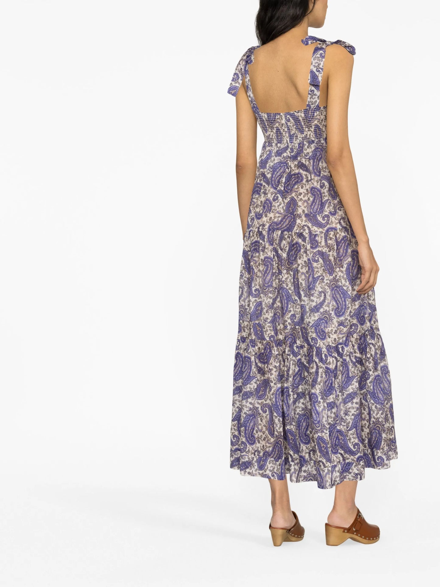 Devi paisley-print maxi dress