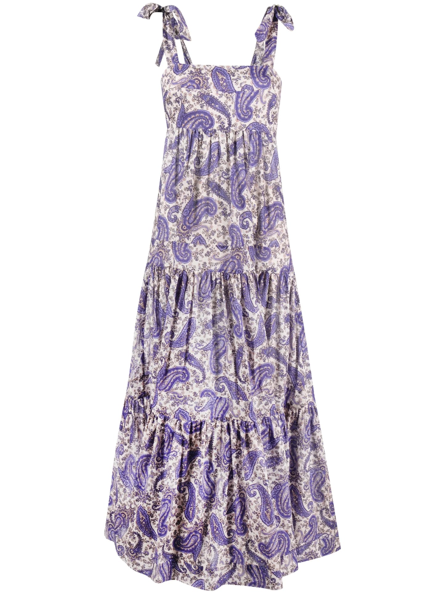 Devi paisley-print maxi dress