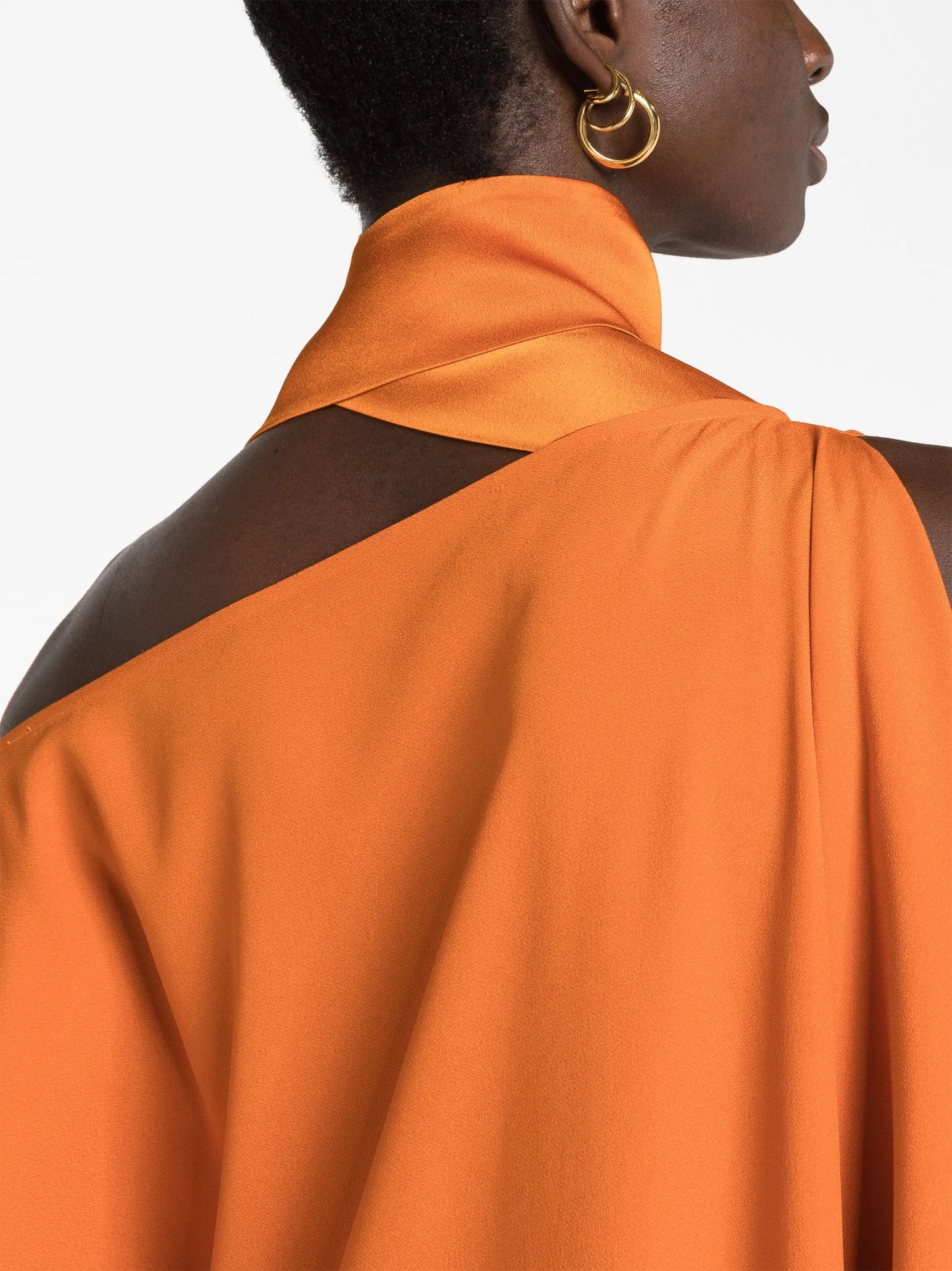 Barths off-shoulder draped kaftan