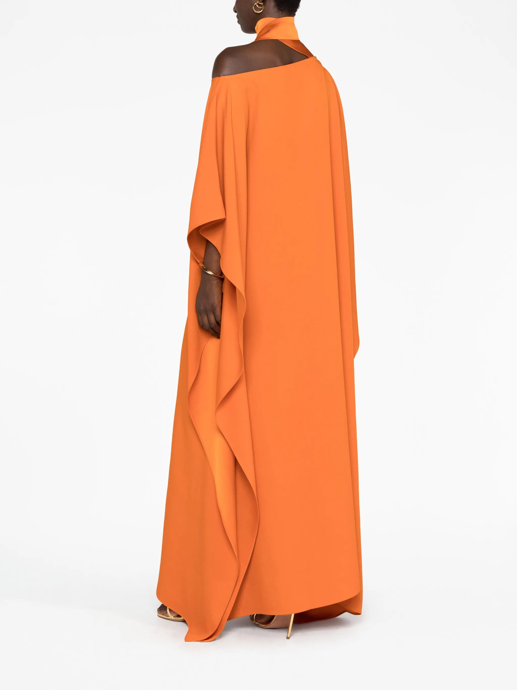 Barths off-shoulder draped kaftan