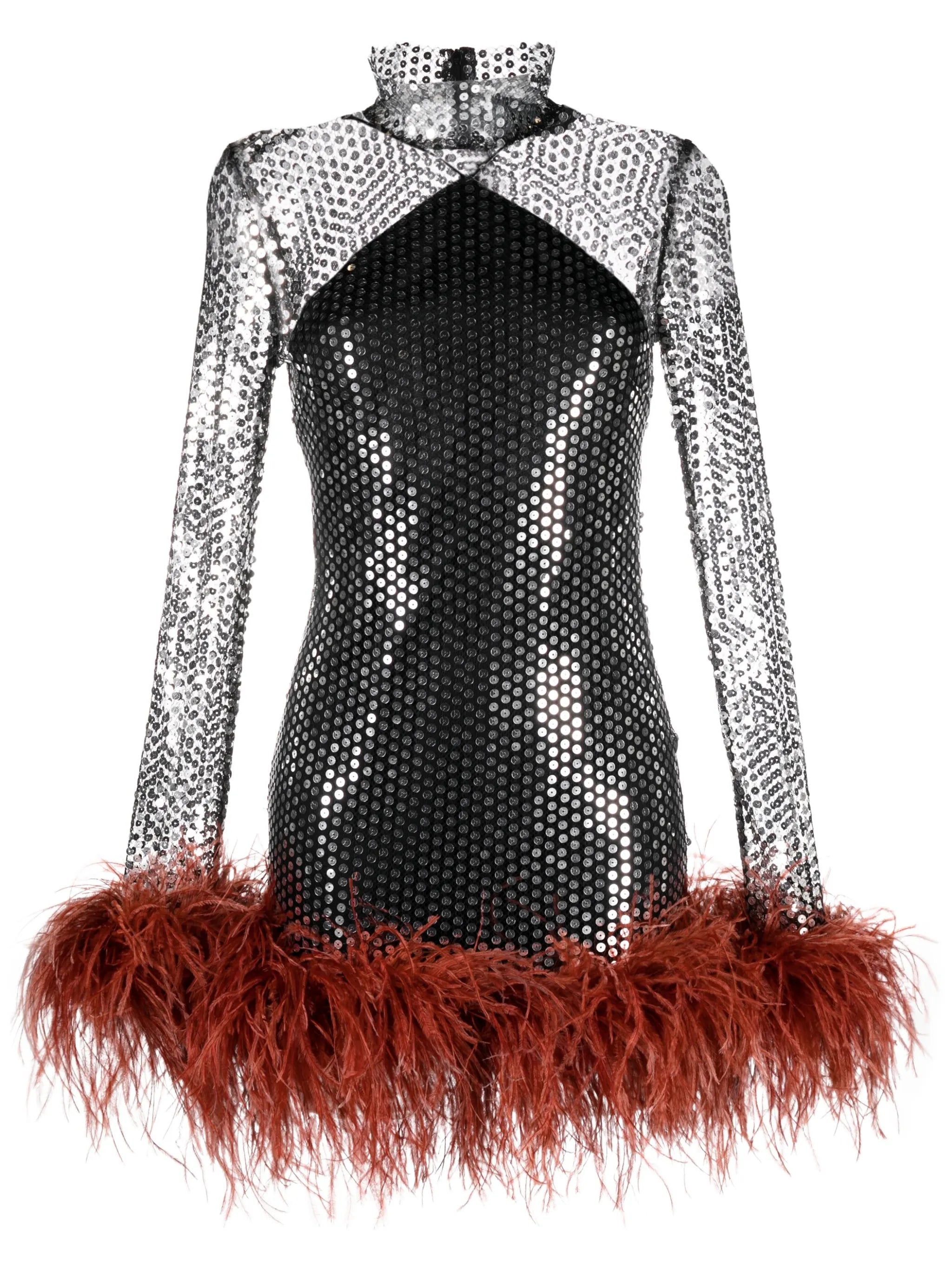 Williams sequin-embellished minidress