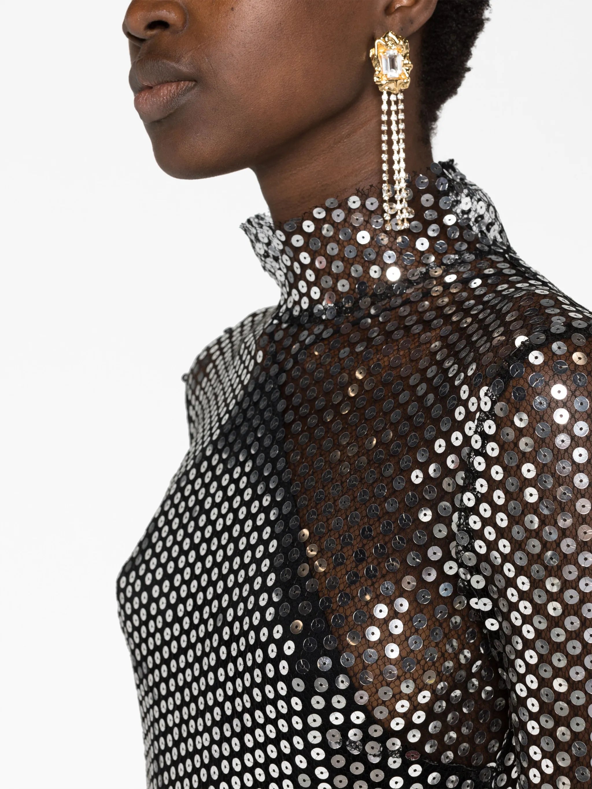 Williams sequin-embellished minidress