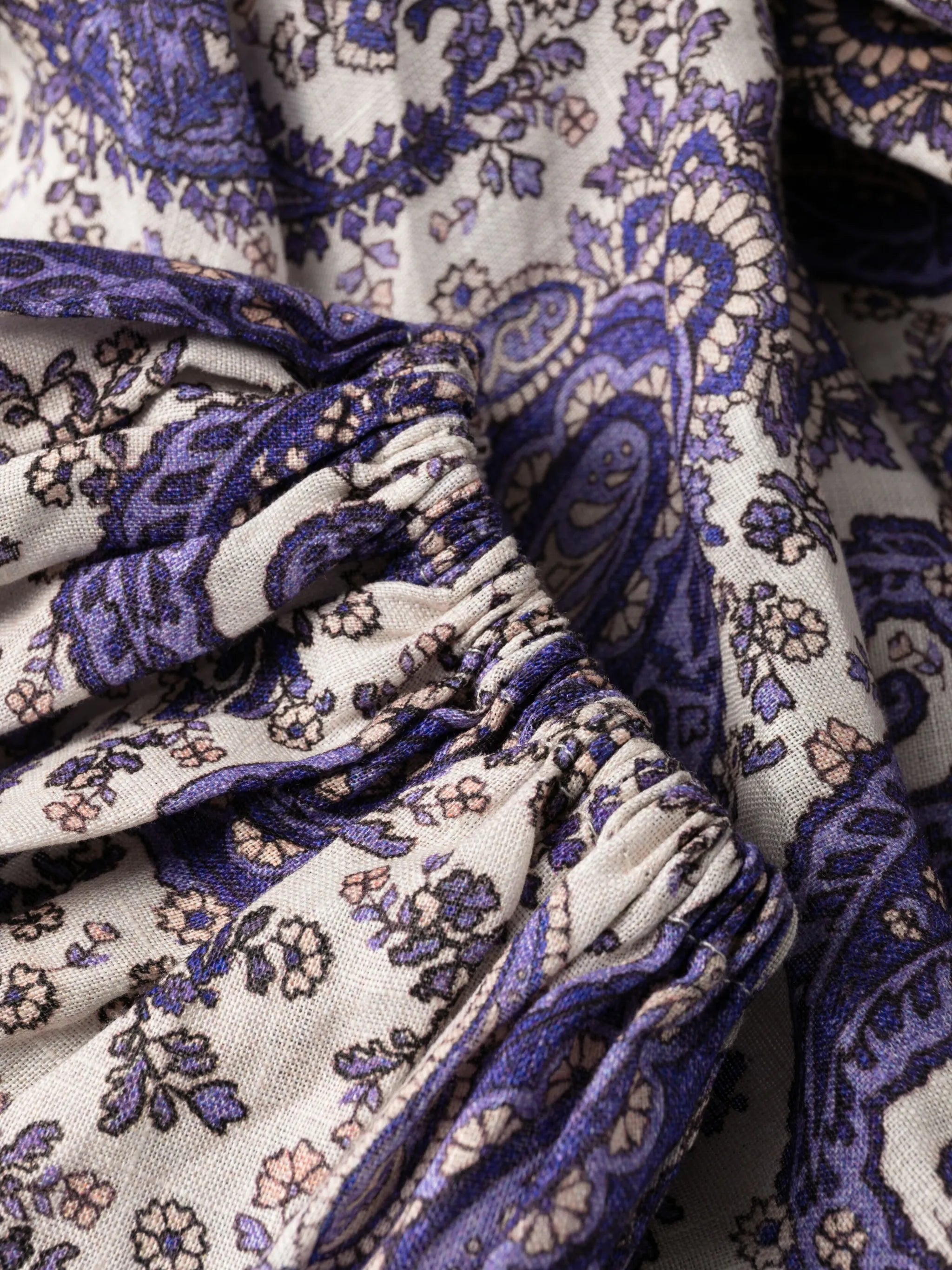 Devi paisley-print wrap dress