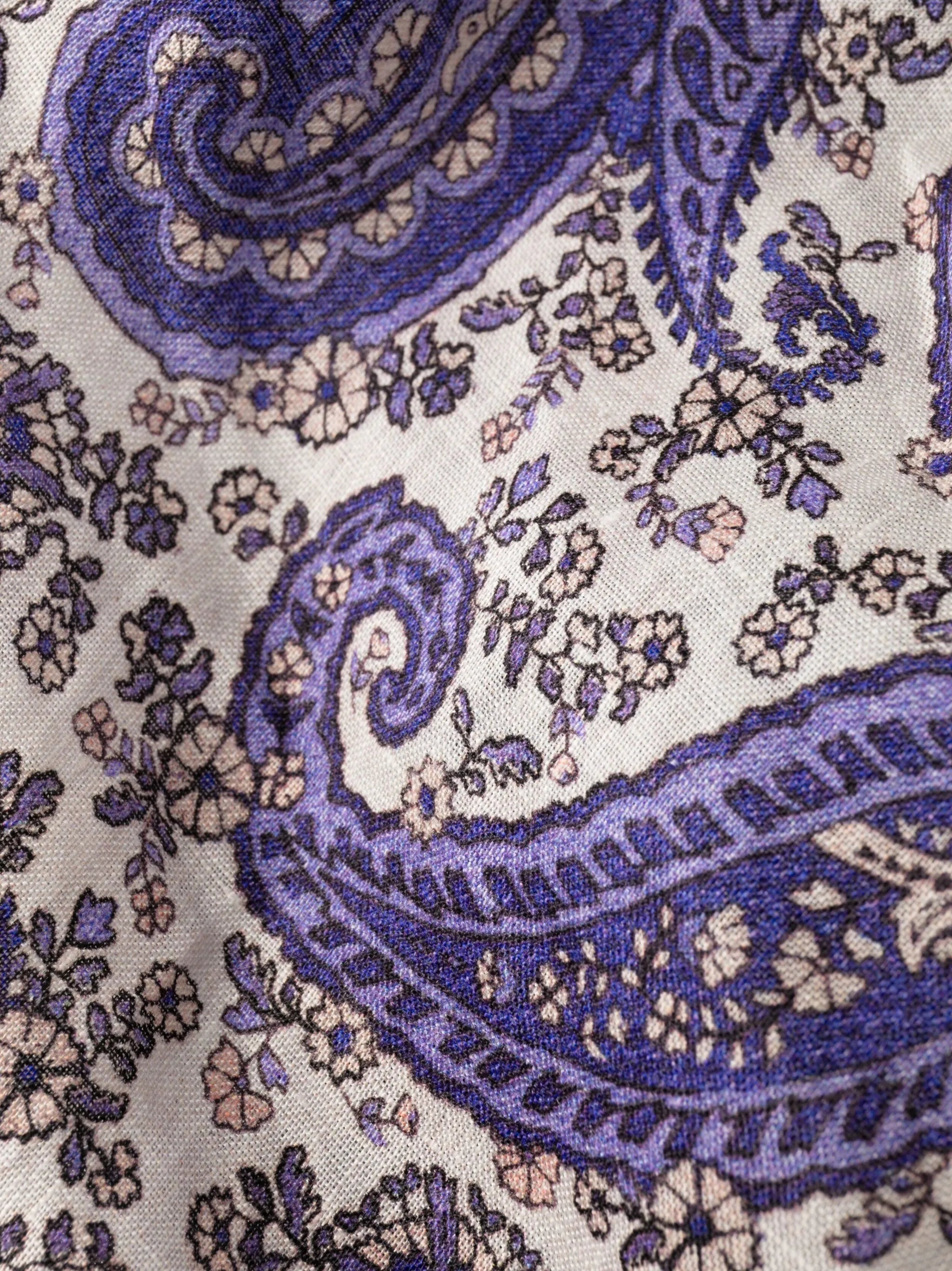 Devi paisley-print wrap dress
