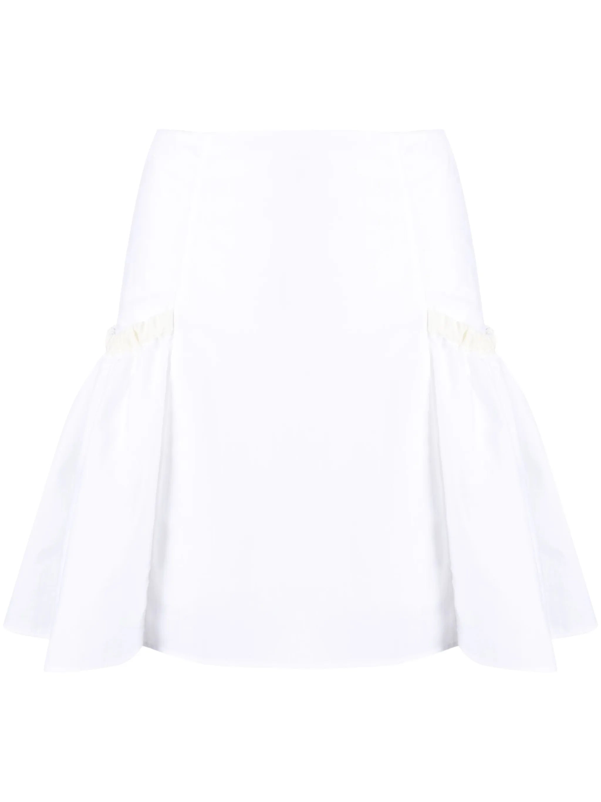 Kasha pleated skirt