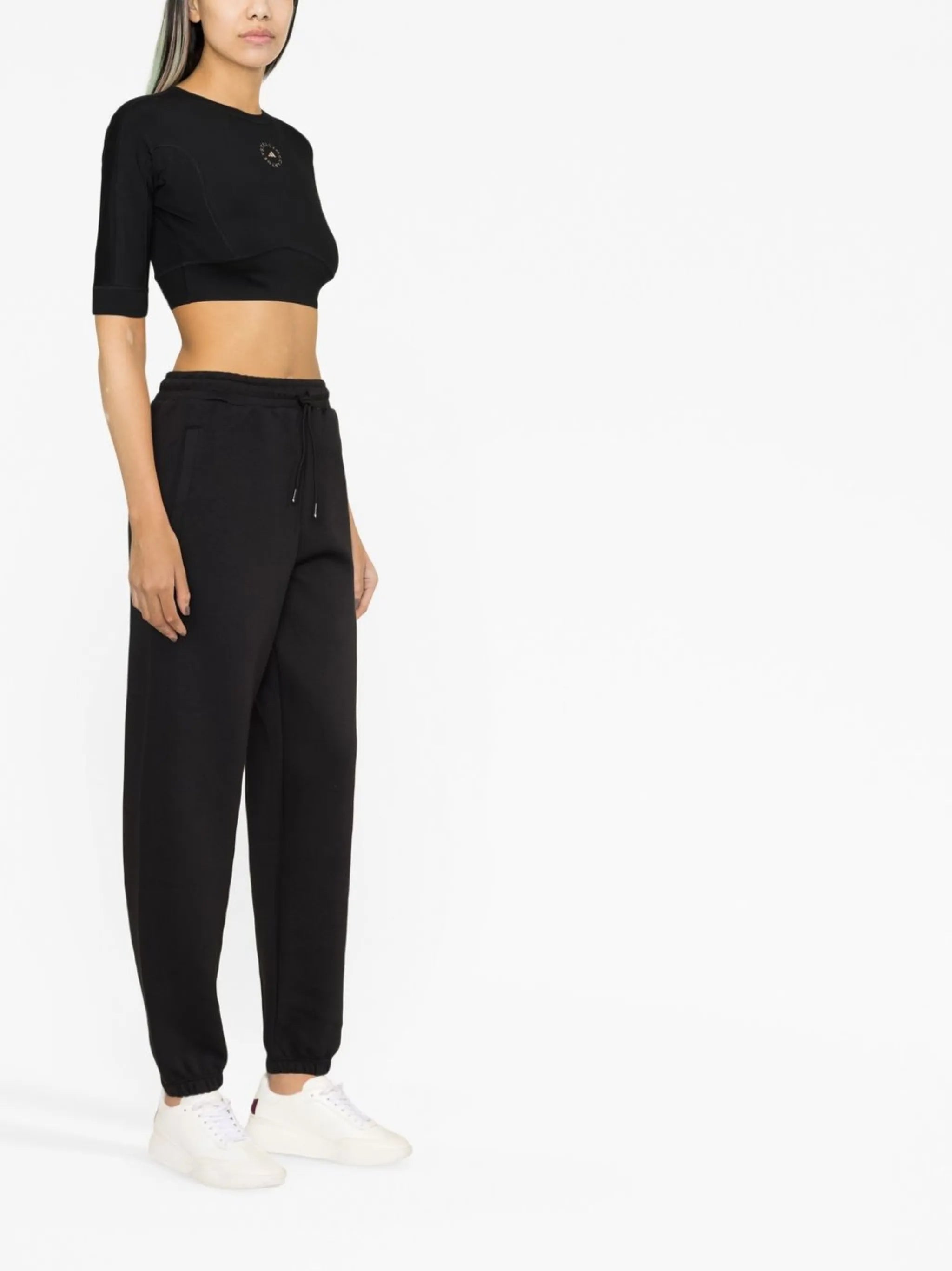 drawstring-waist track pants