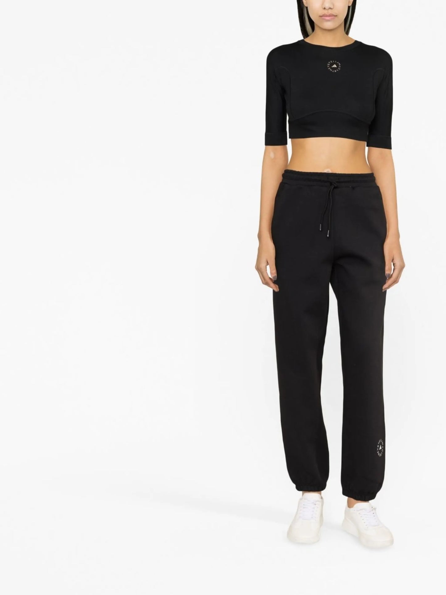 drawstring-waist track pants