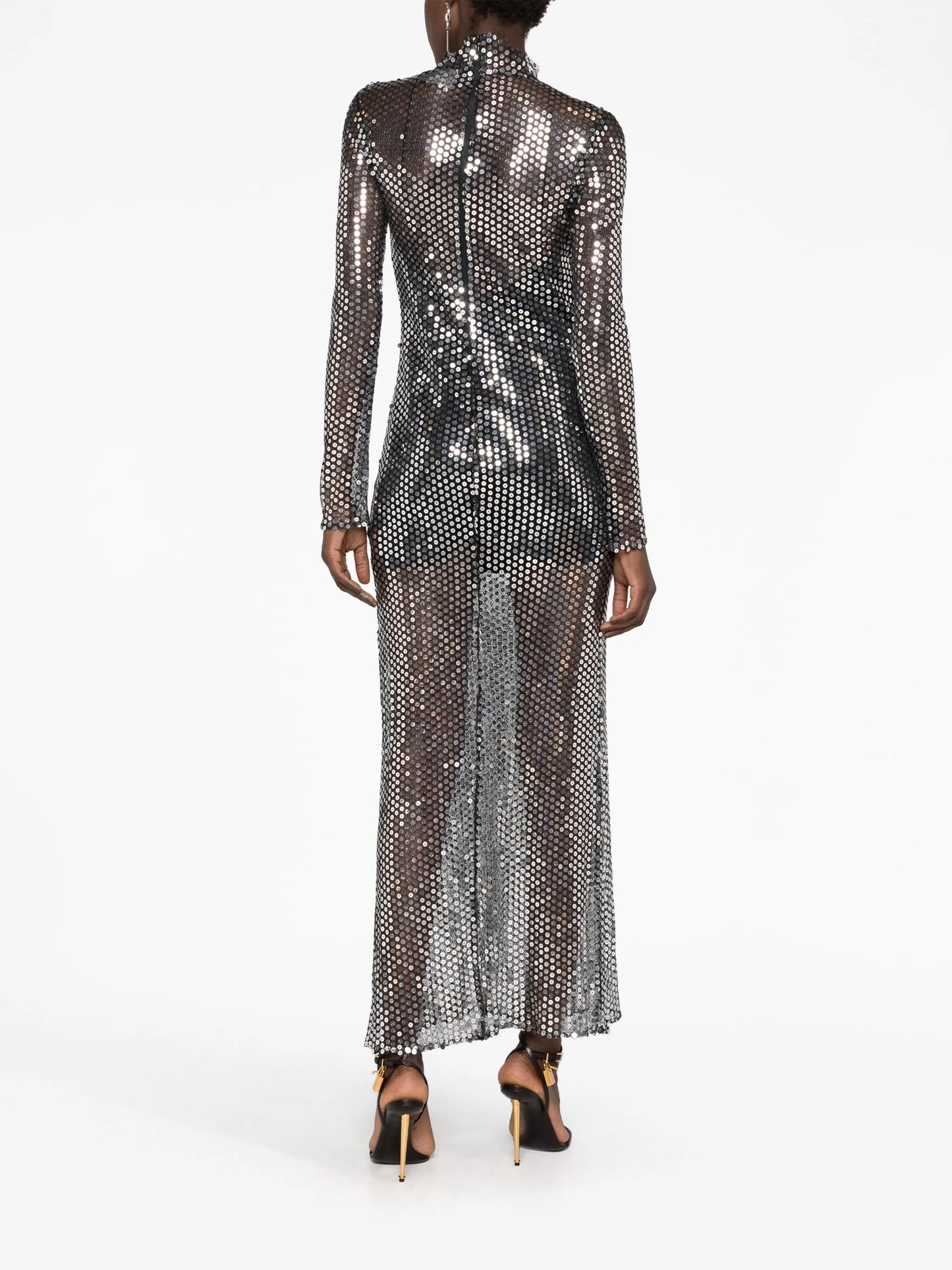 Tina sequin-embellished maxi dress