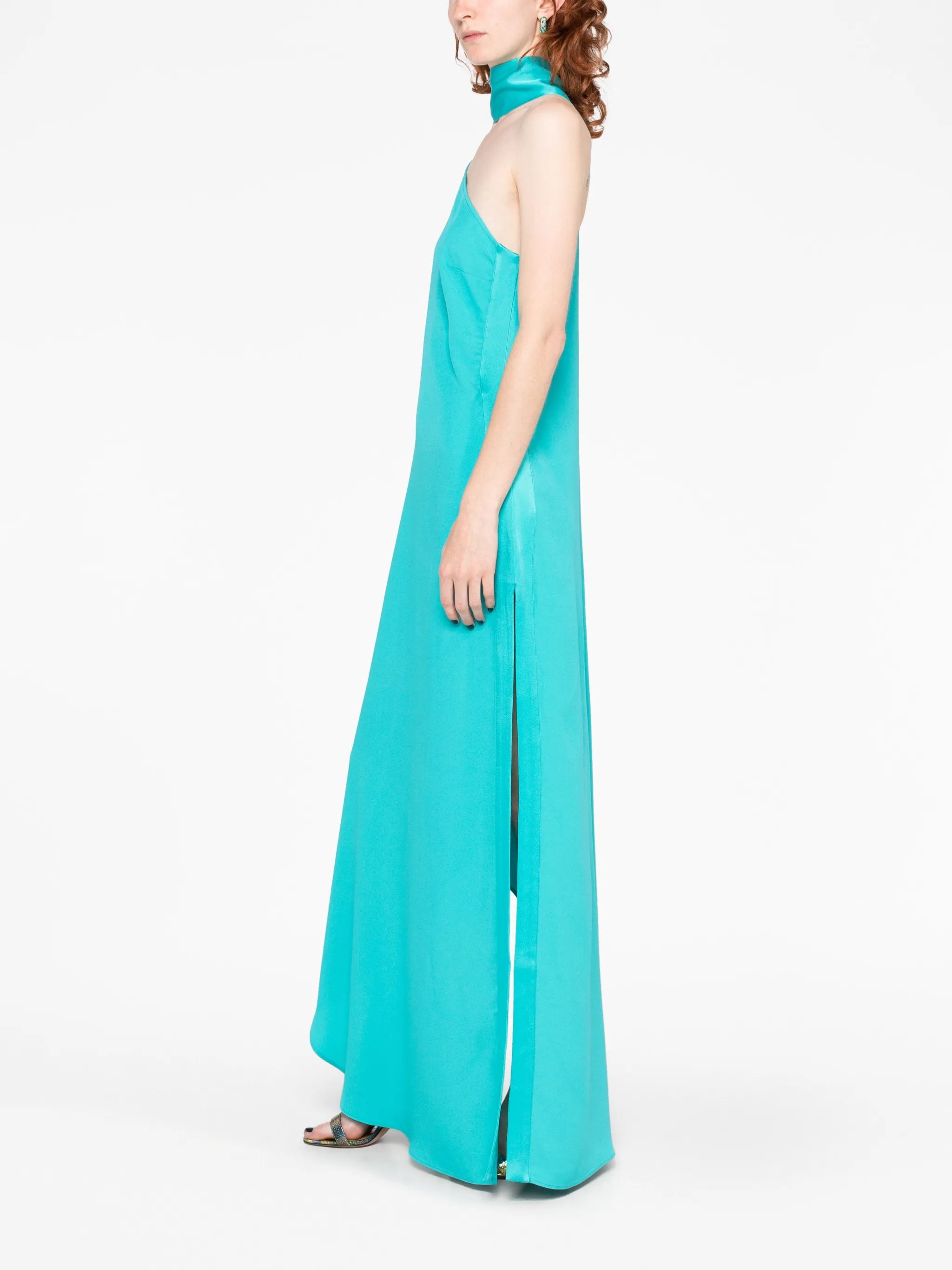 Bolkan one-shoulder maxi dress