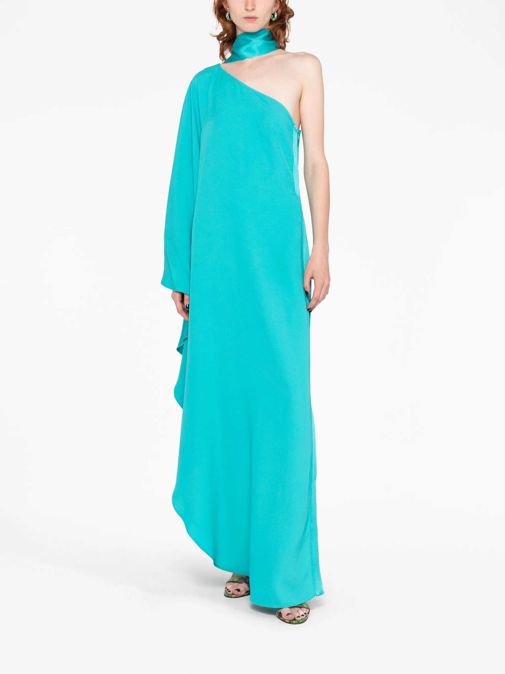 Bolkan one-shoulder maxi dress
