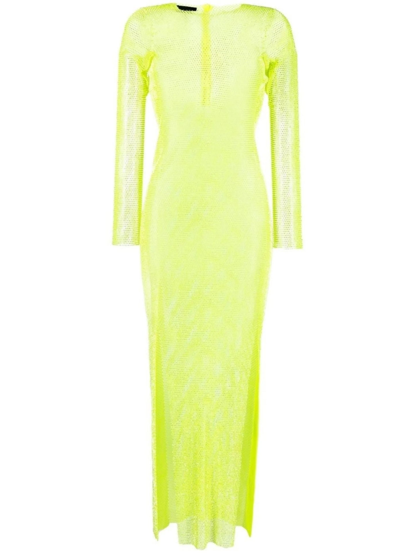 semi-sheer dress