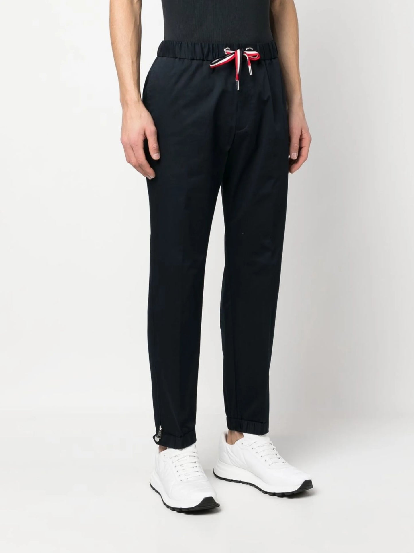 gabardine track pants