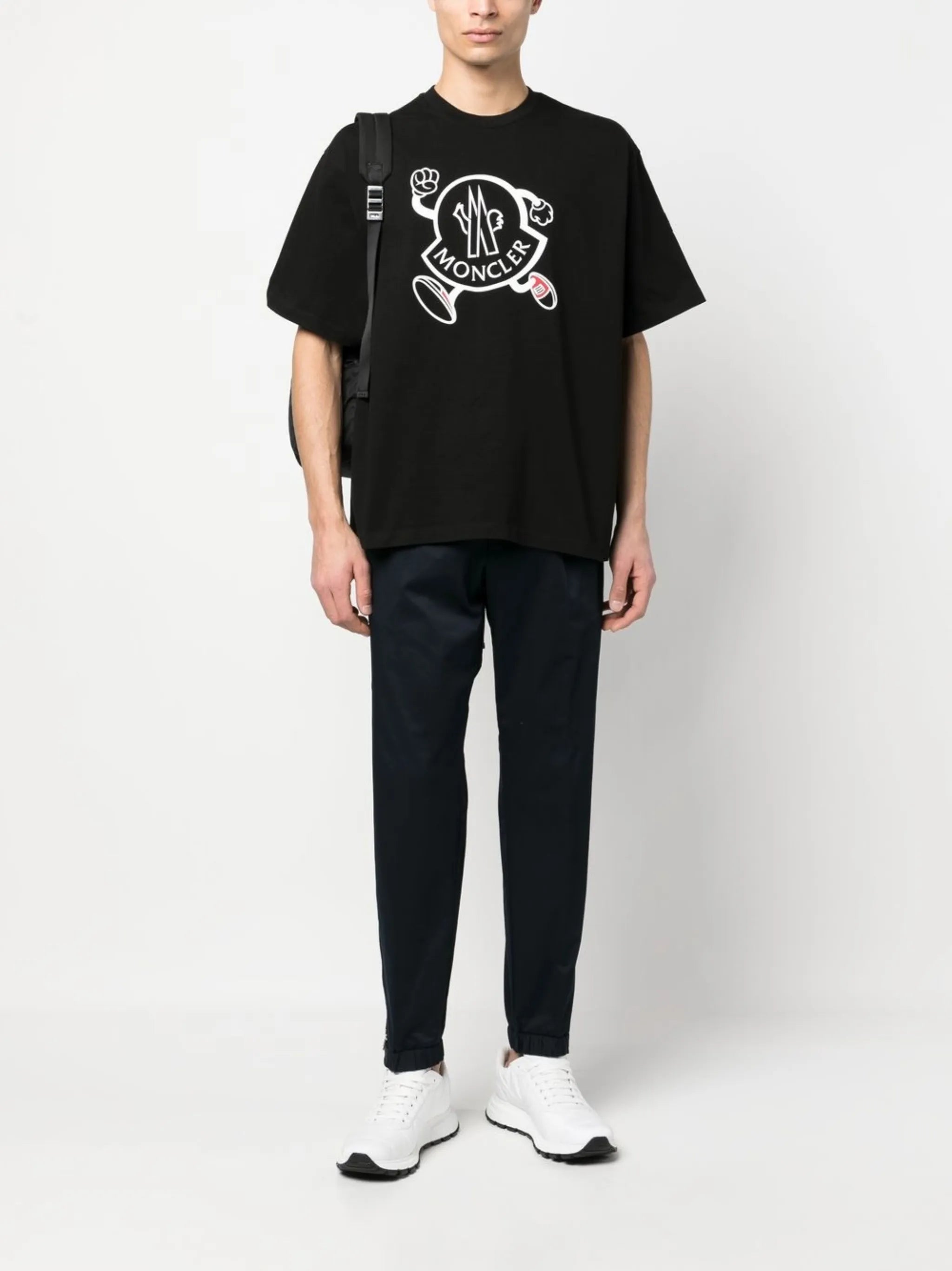 gabardine track pants