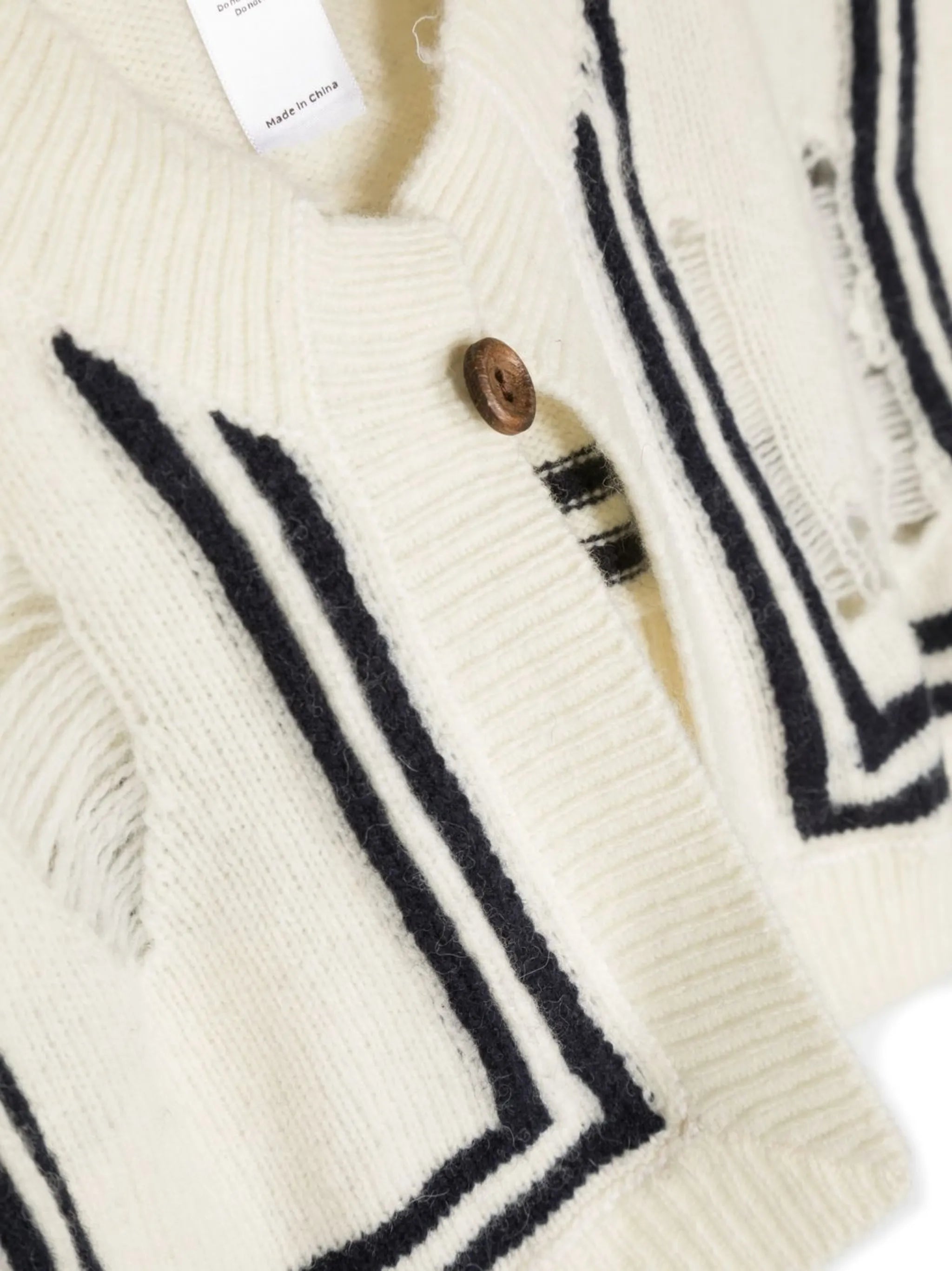 knitted Saillor Collar