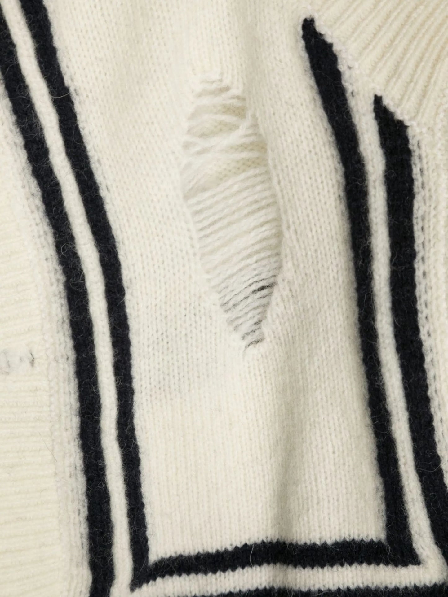 knitted Saillor Collar