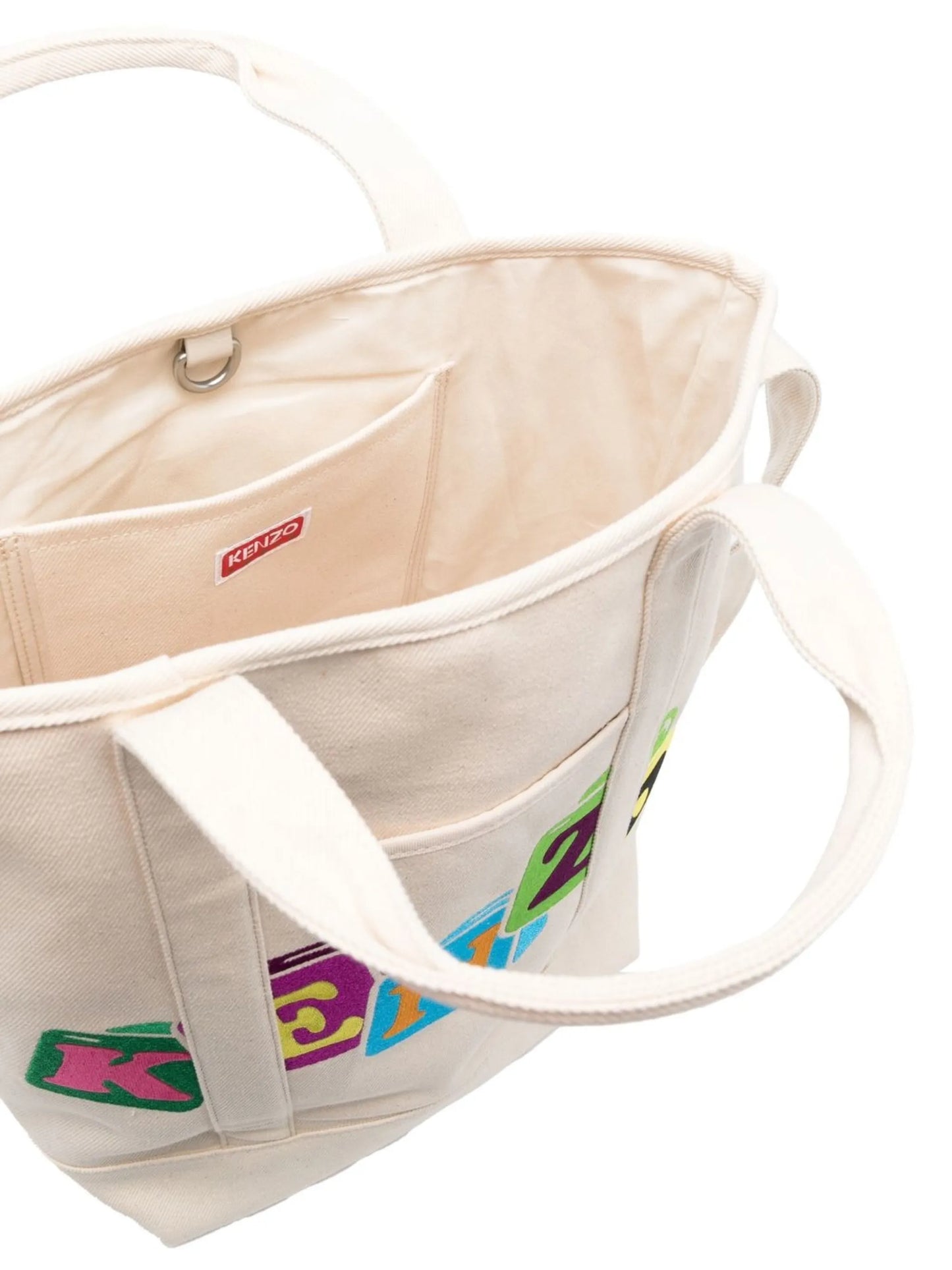 logo-patch tote bag