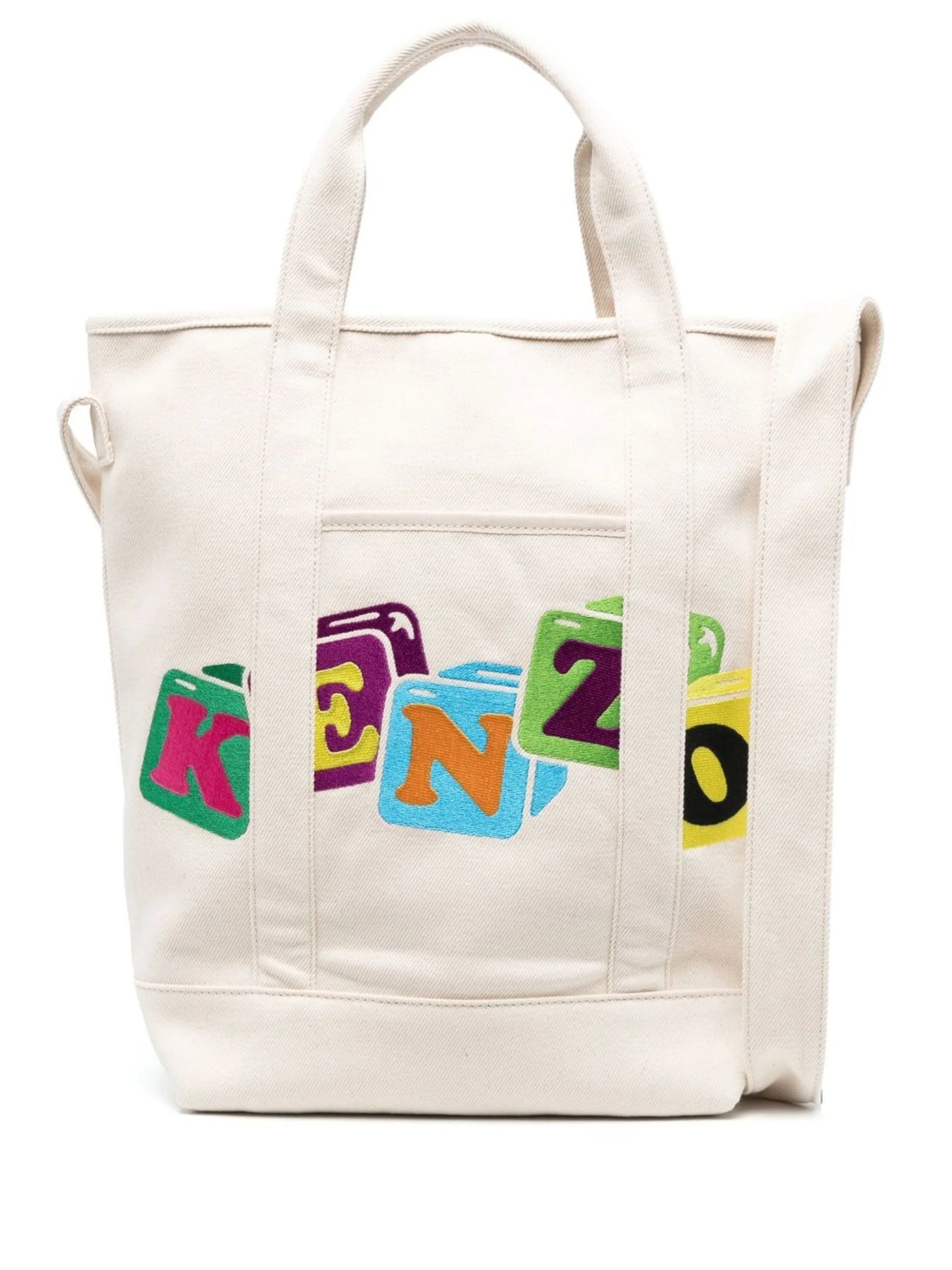 logo-patch tote bag