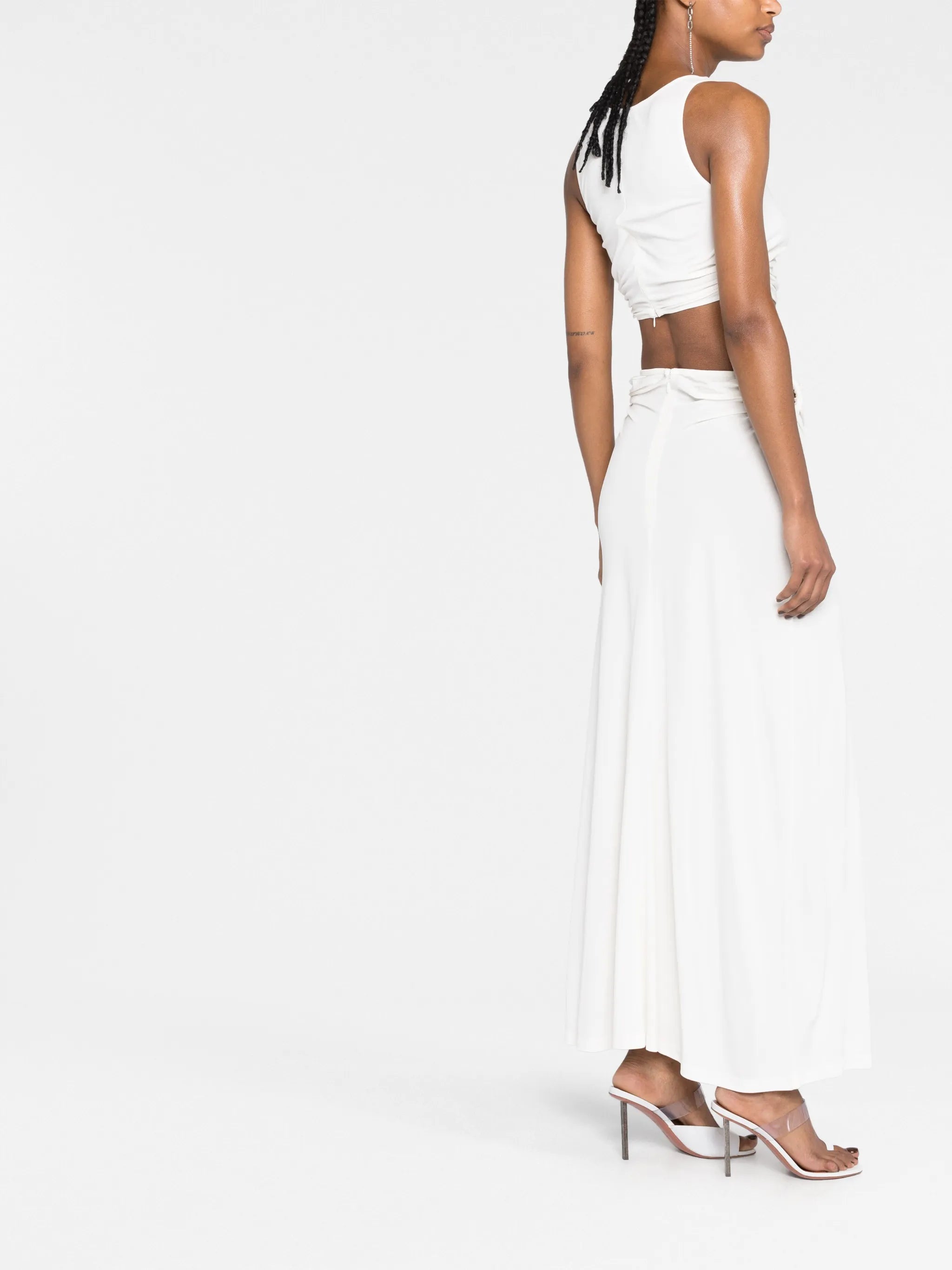 Duality Orbit maxi skirt