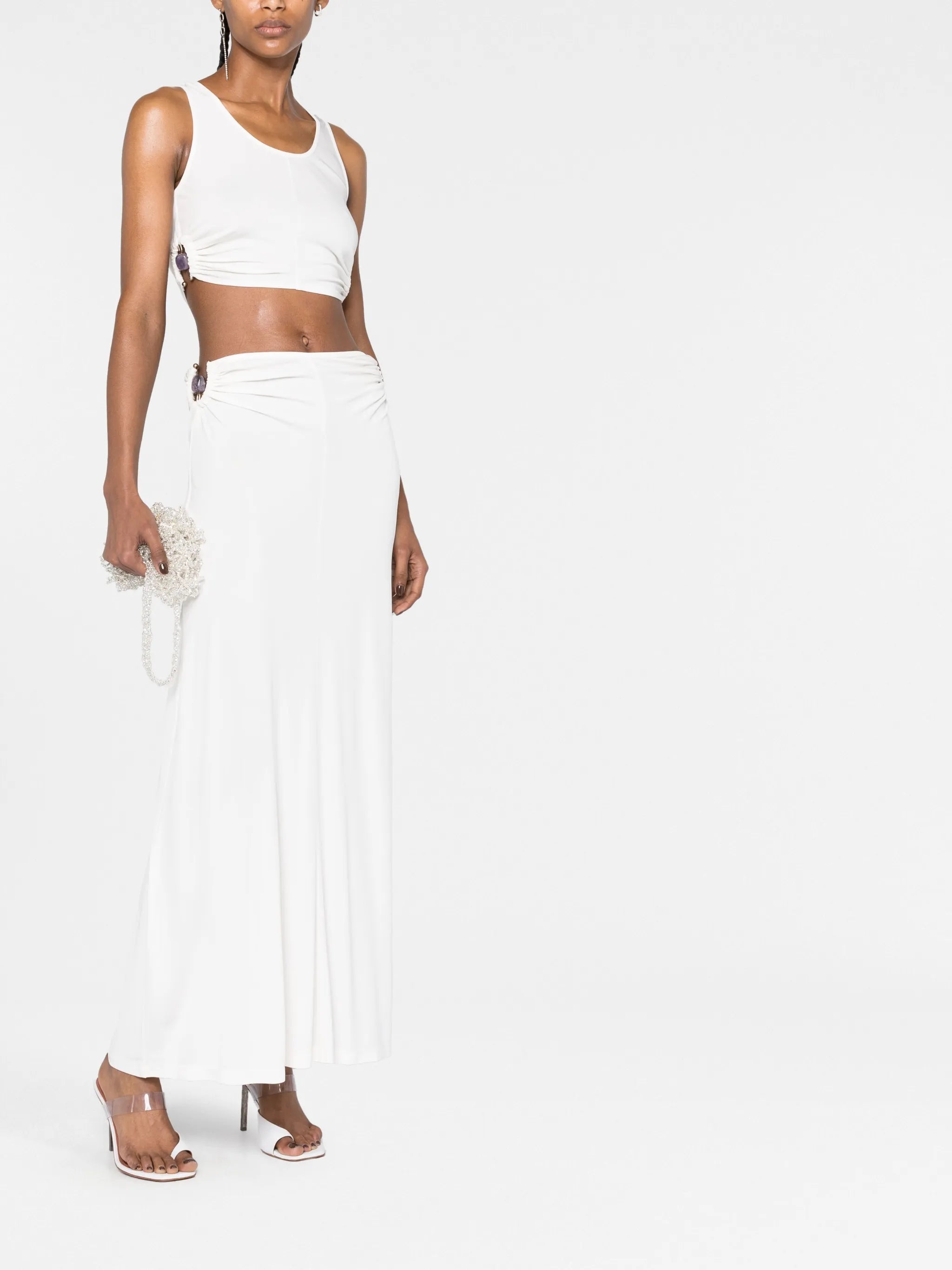 Duality Orbit maxi skirt