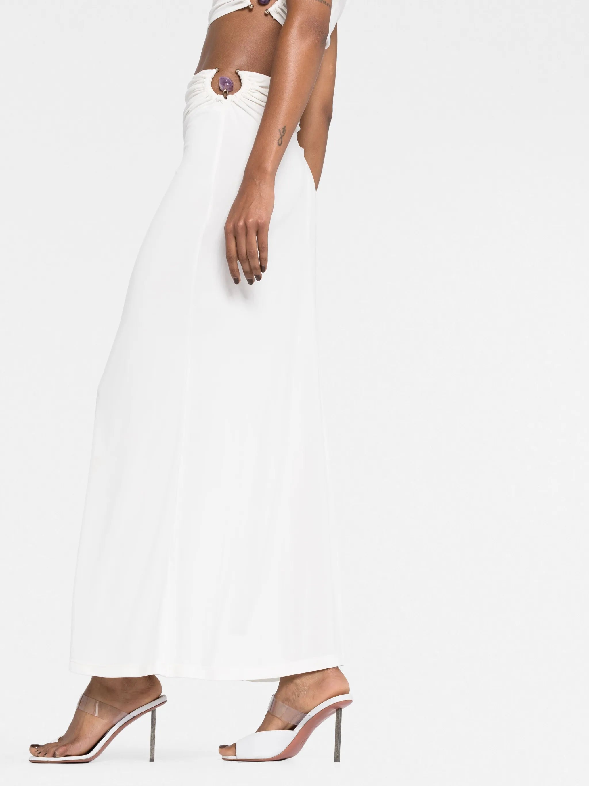 Duality Orbit maxi skirt