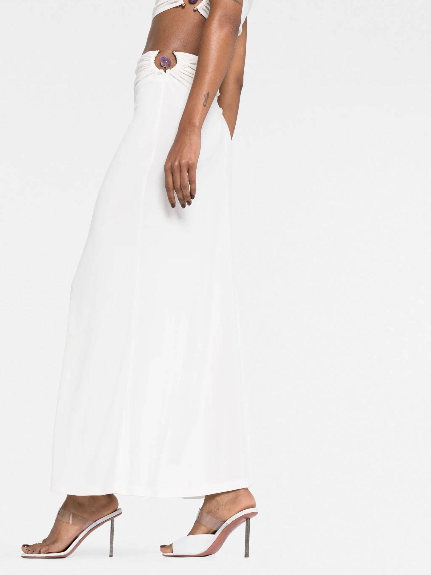 Duality Orbit maxi skirt